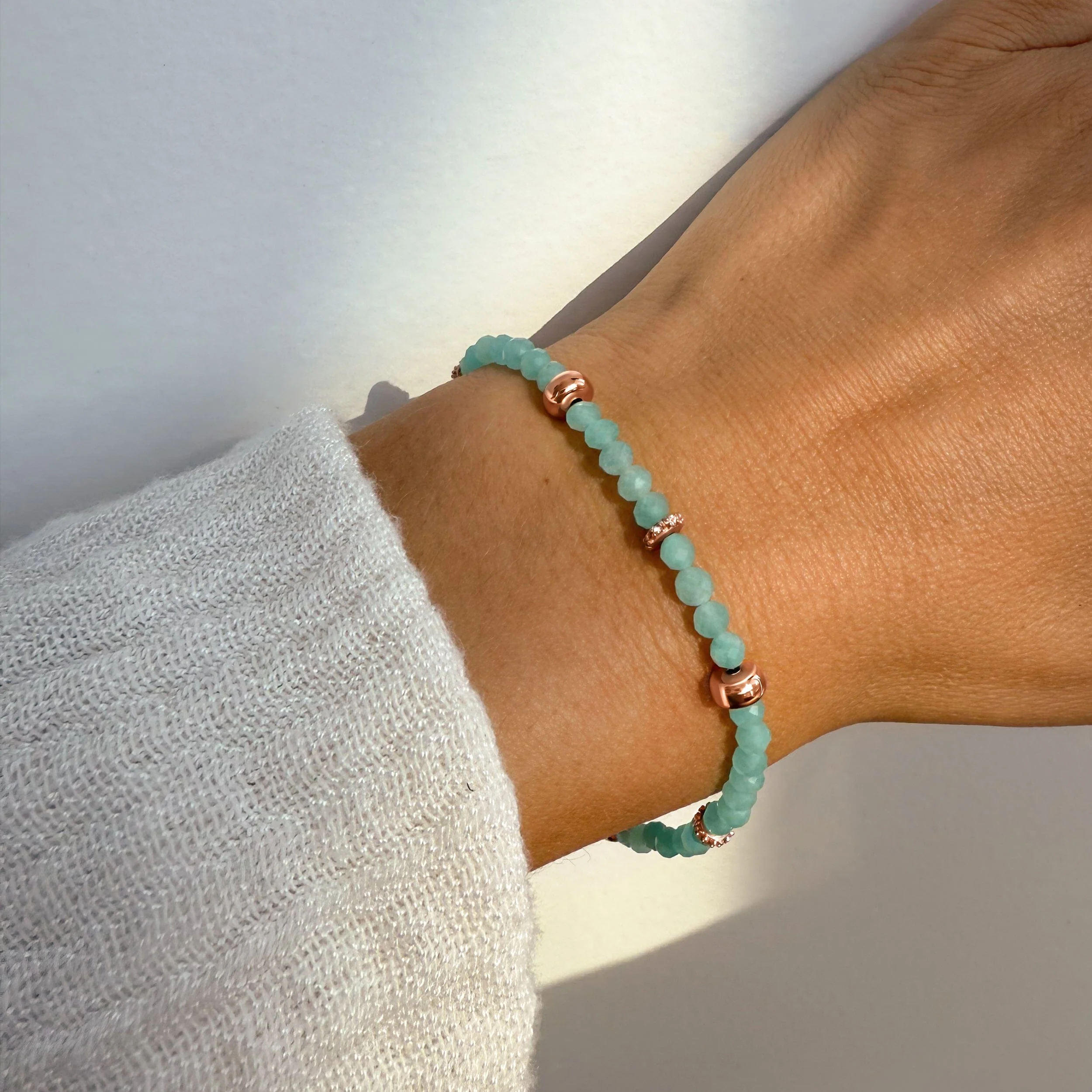 Amazonite Beads Bracelet – Soul Seeker - Image 4