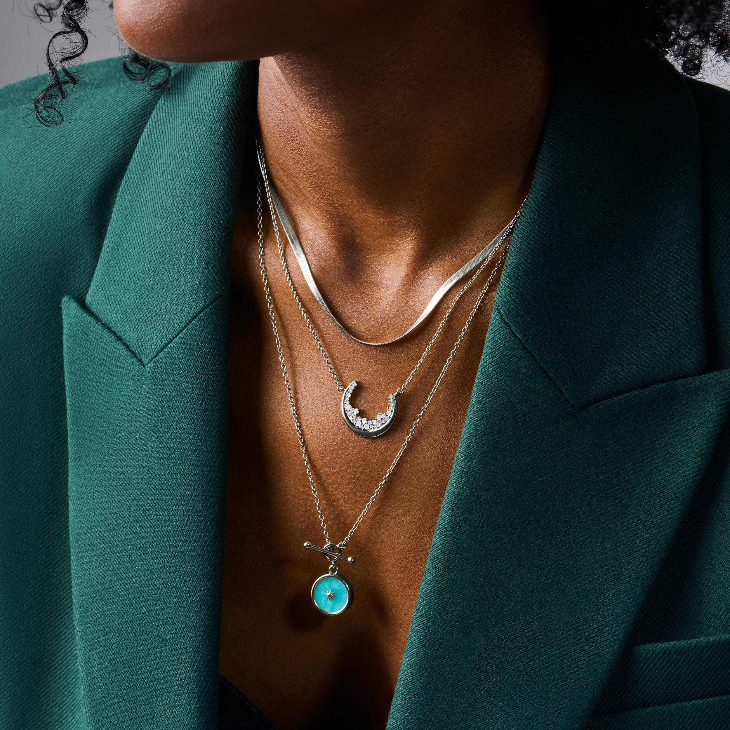 Amazonite T-Lock Necklace - Sol - Image 12