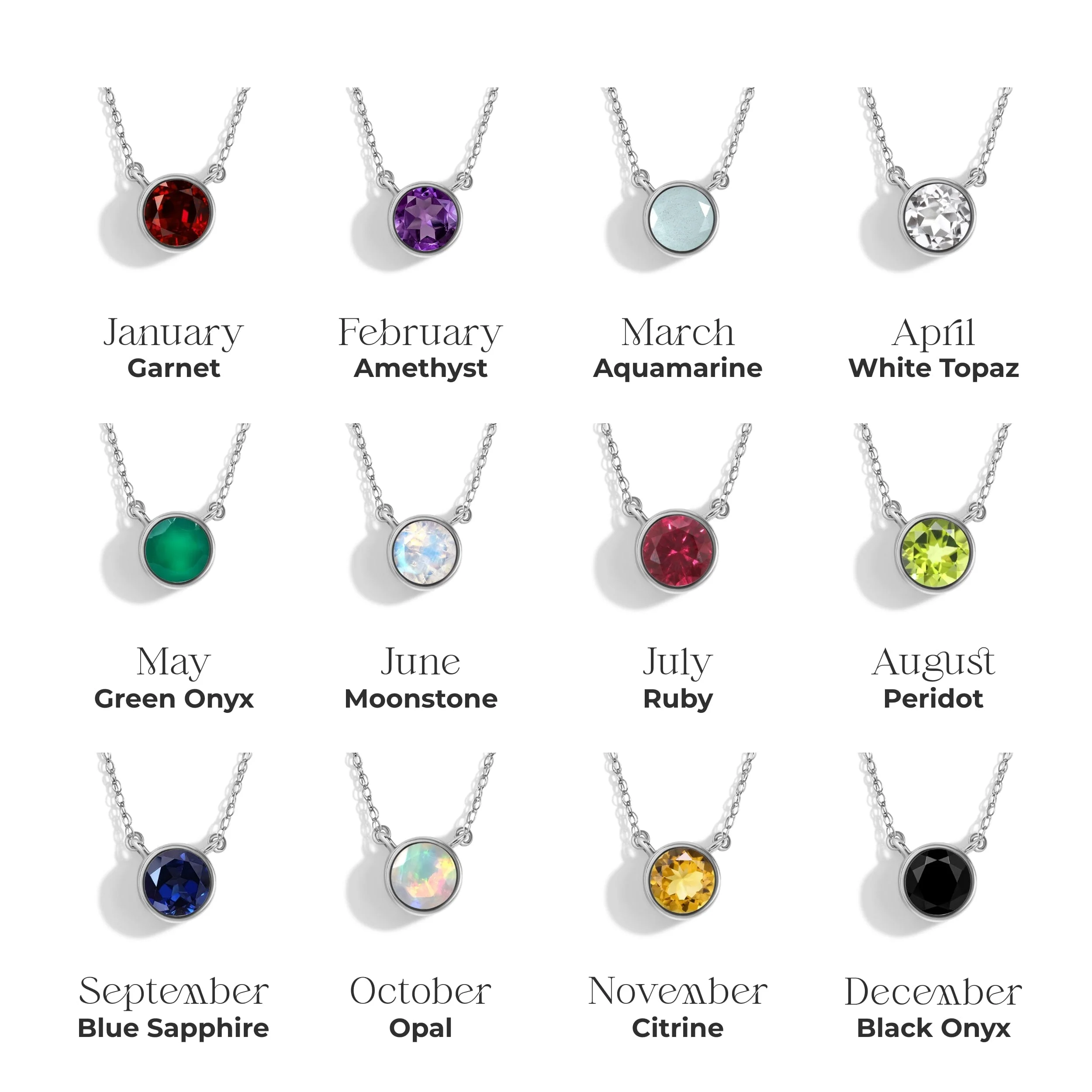 Aquamarine Necklace - Solitaire - Image 14