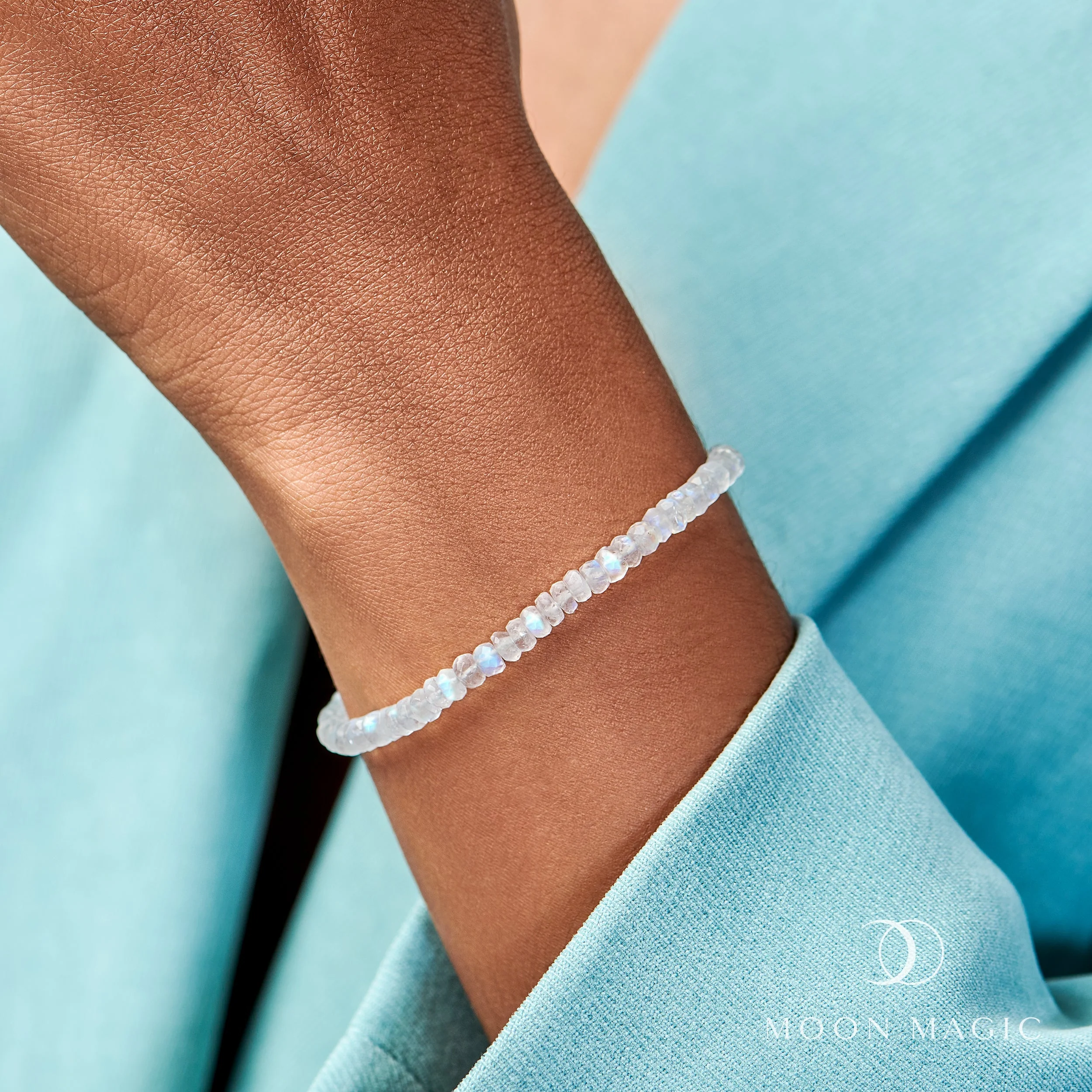 Beads Bracelet - Moonstone - Image 2