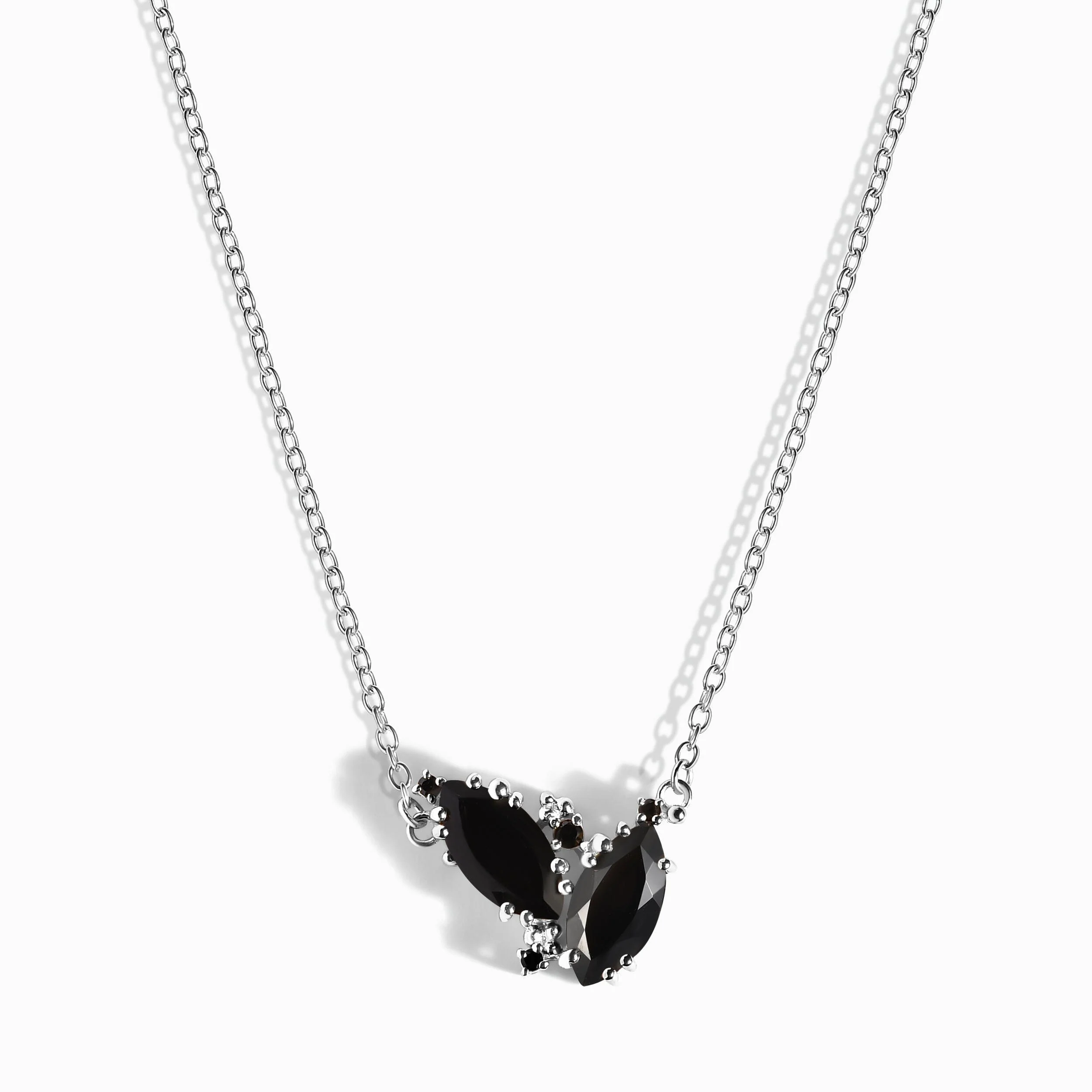 Black Obsidian Black Spinel Necklace - Resonance