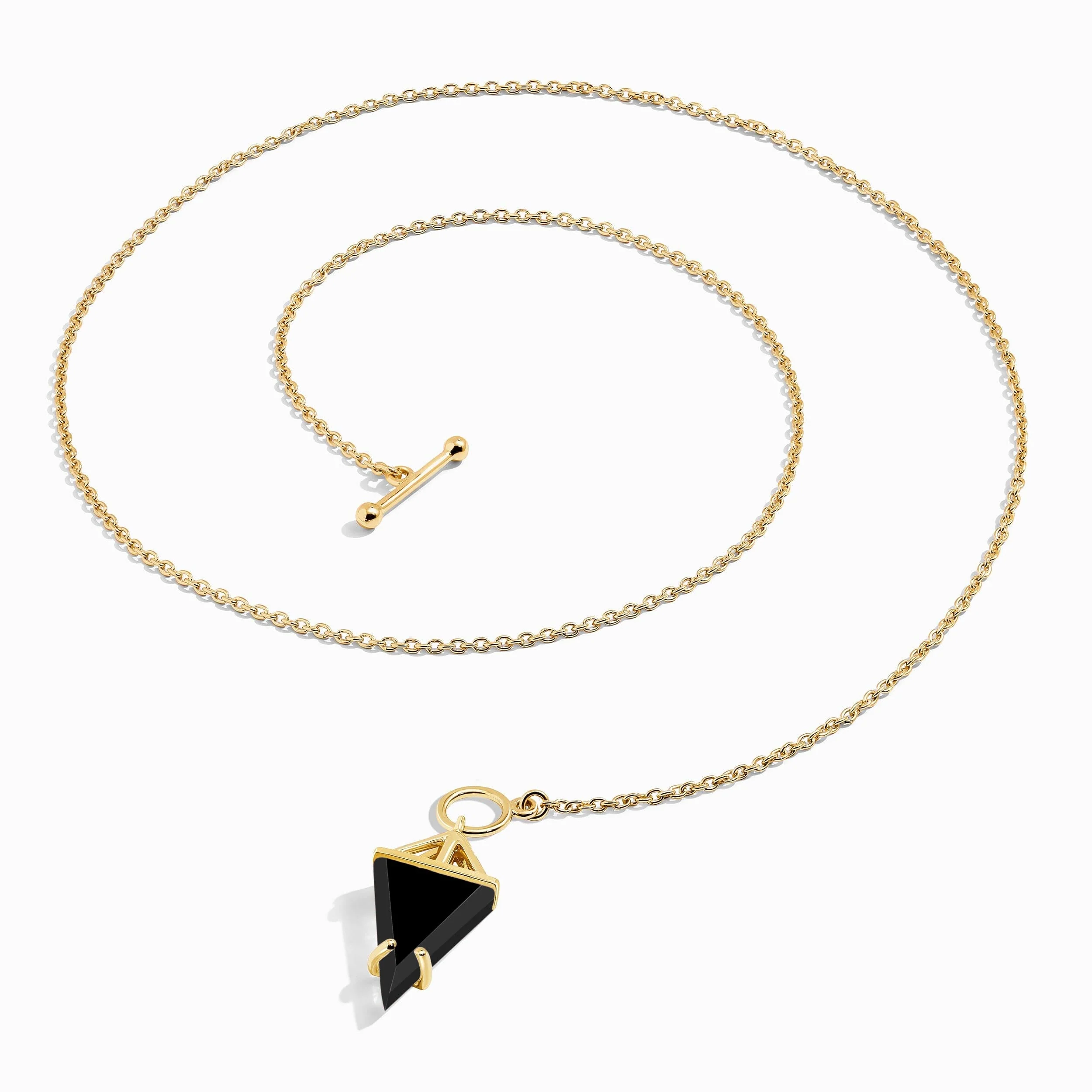 Black Obsidian Necklace - Heroine T-Lock - Image 31