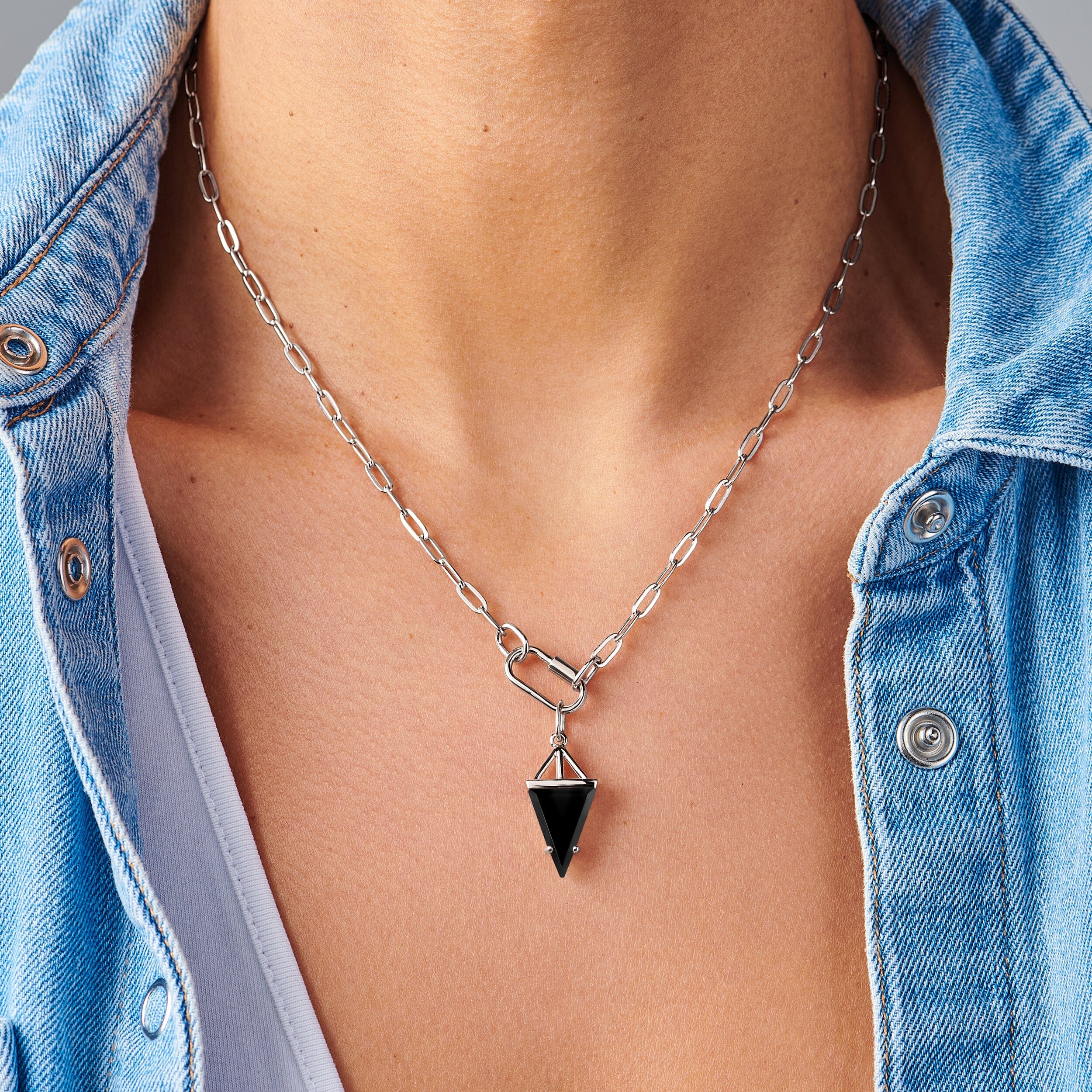 Black Obsidian Karmatic Essence Necklace - Image 2