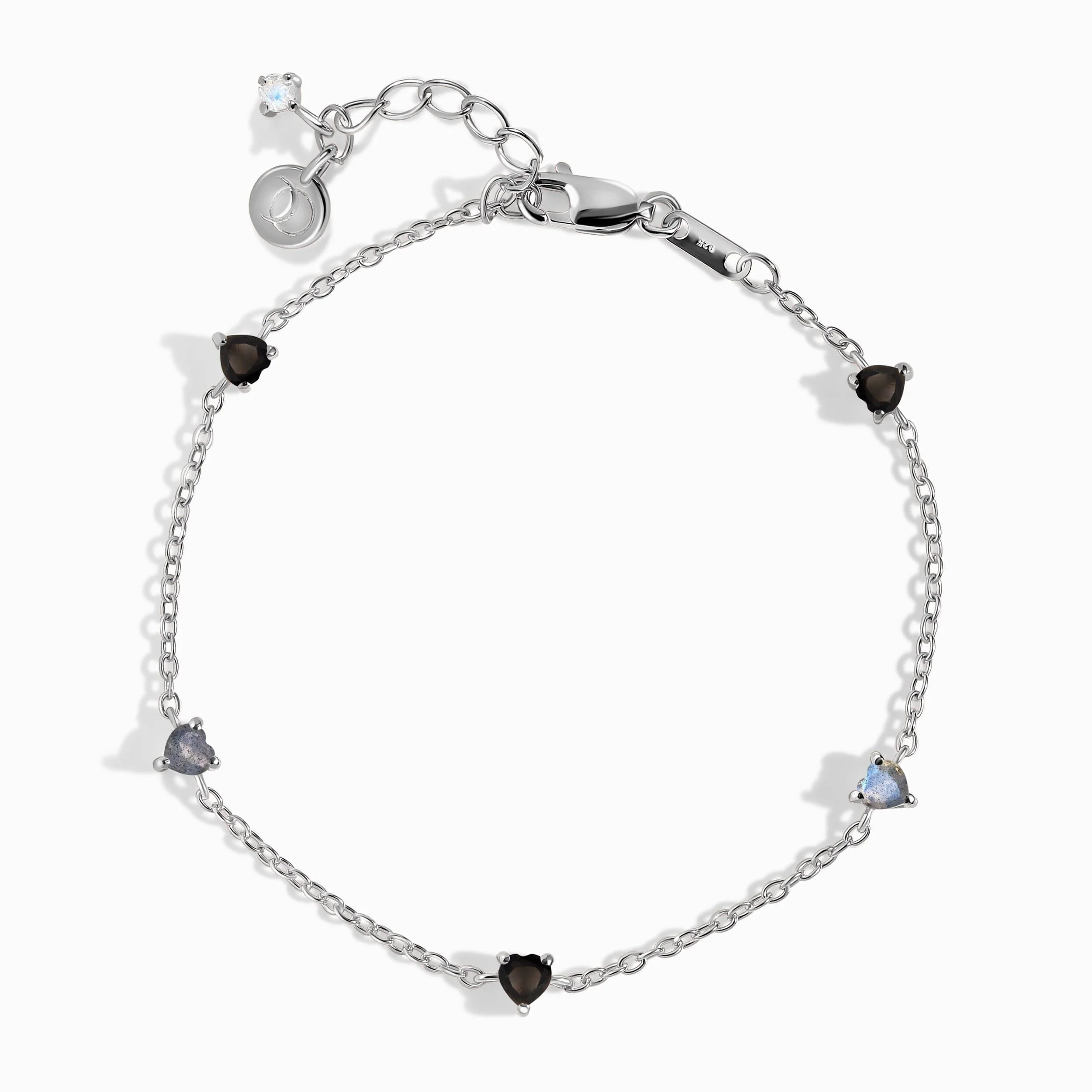 Black Obsidian Labradorite Bracelet - Crush On You
