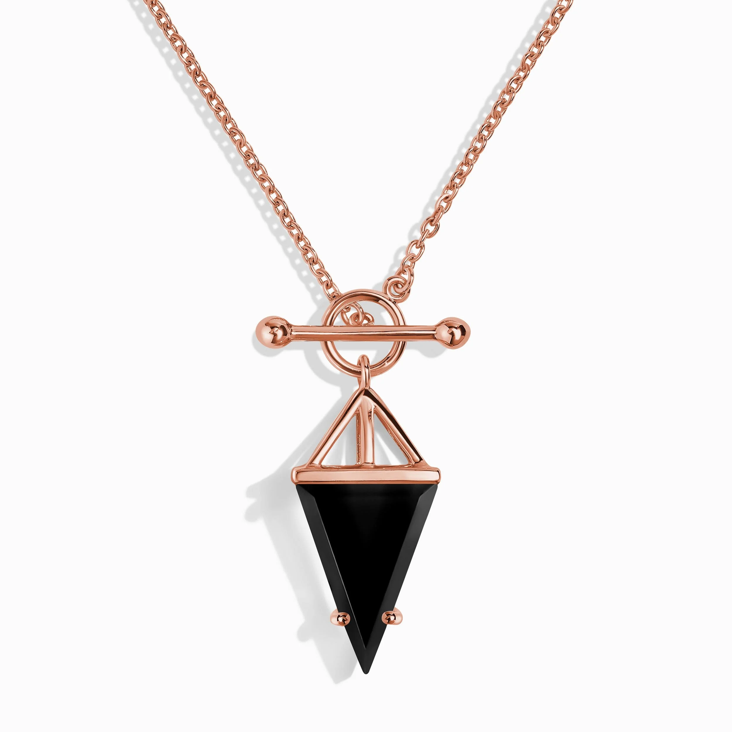 Black Obsidian Necklace - Heroine T-Lock - Image 10