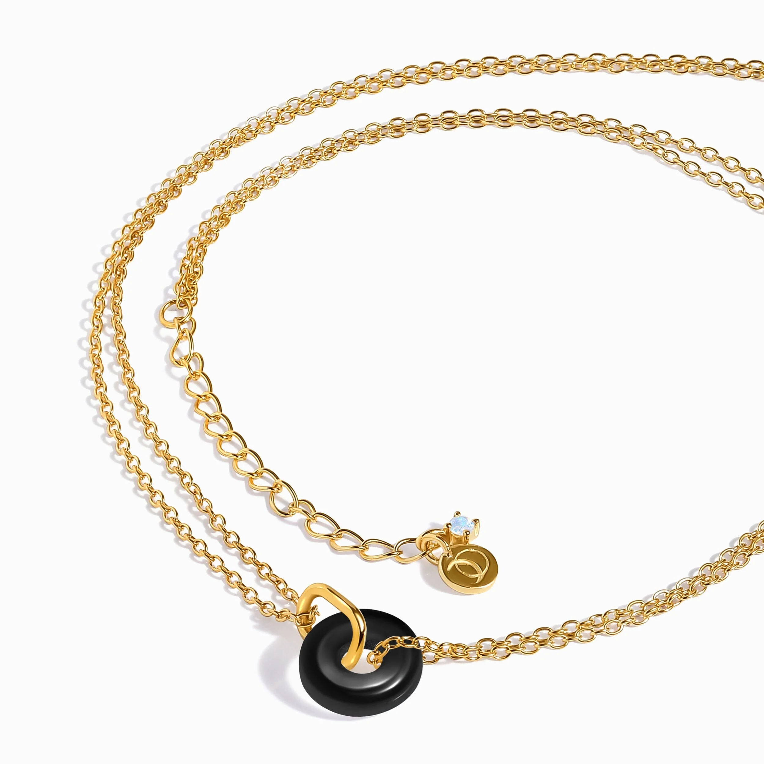 Black Obsidian Necklace - Ora - Image 18