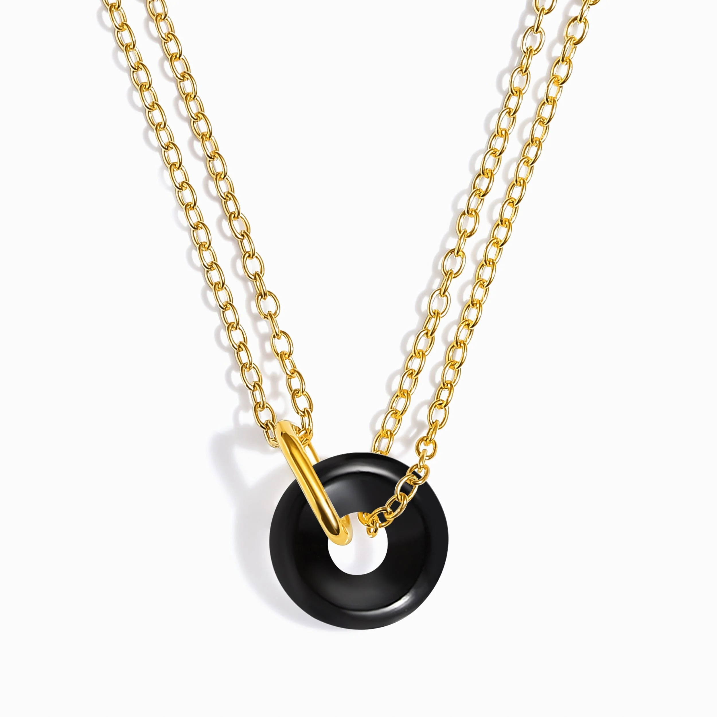 Black Obsidian Necklace - Ora - Image 5