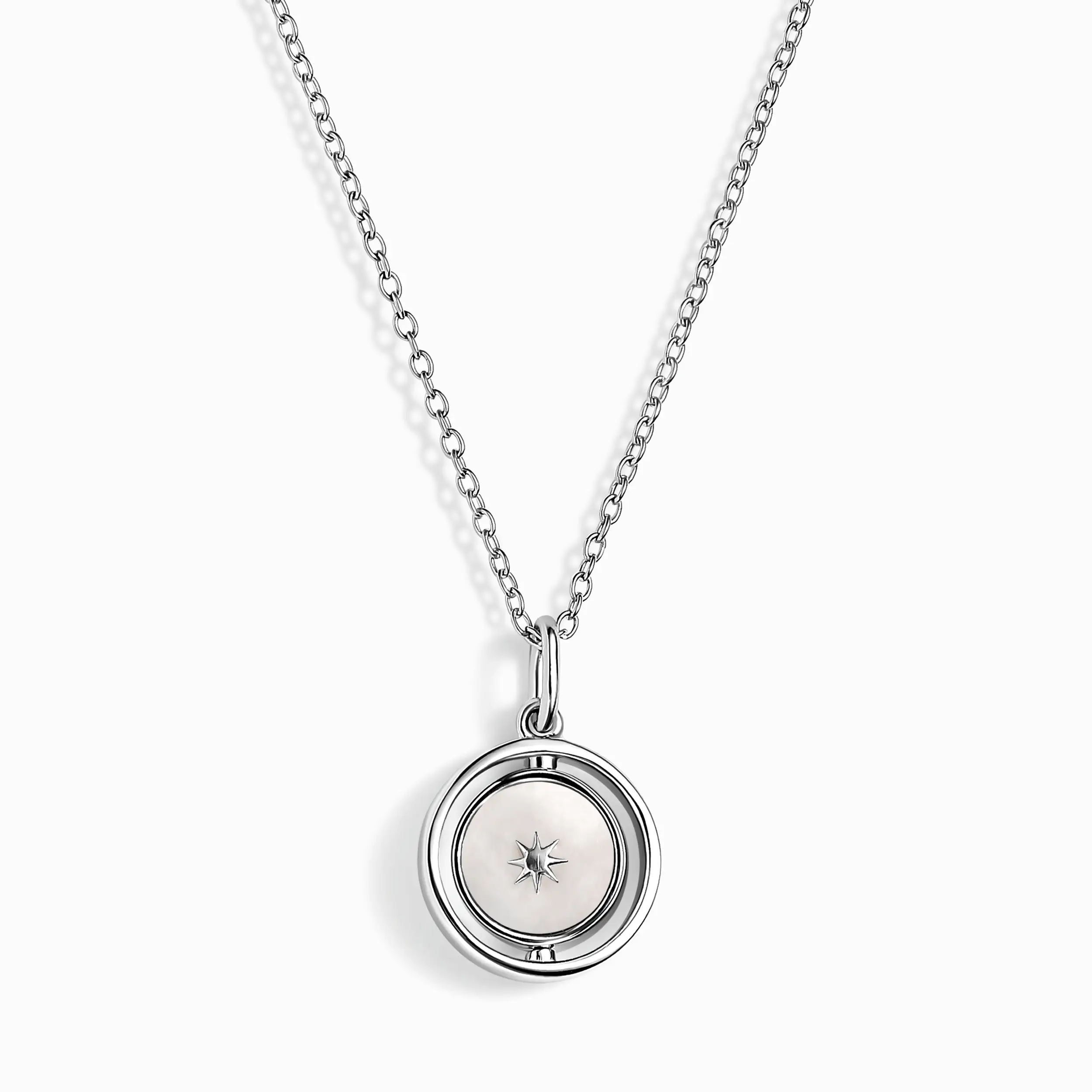 Black Obsidian Pearl Necklace - Night & Day