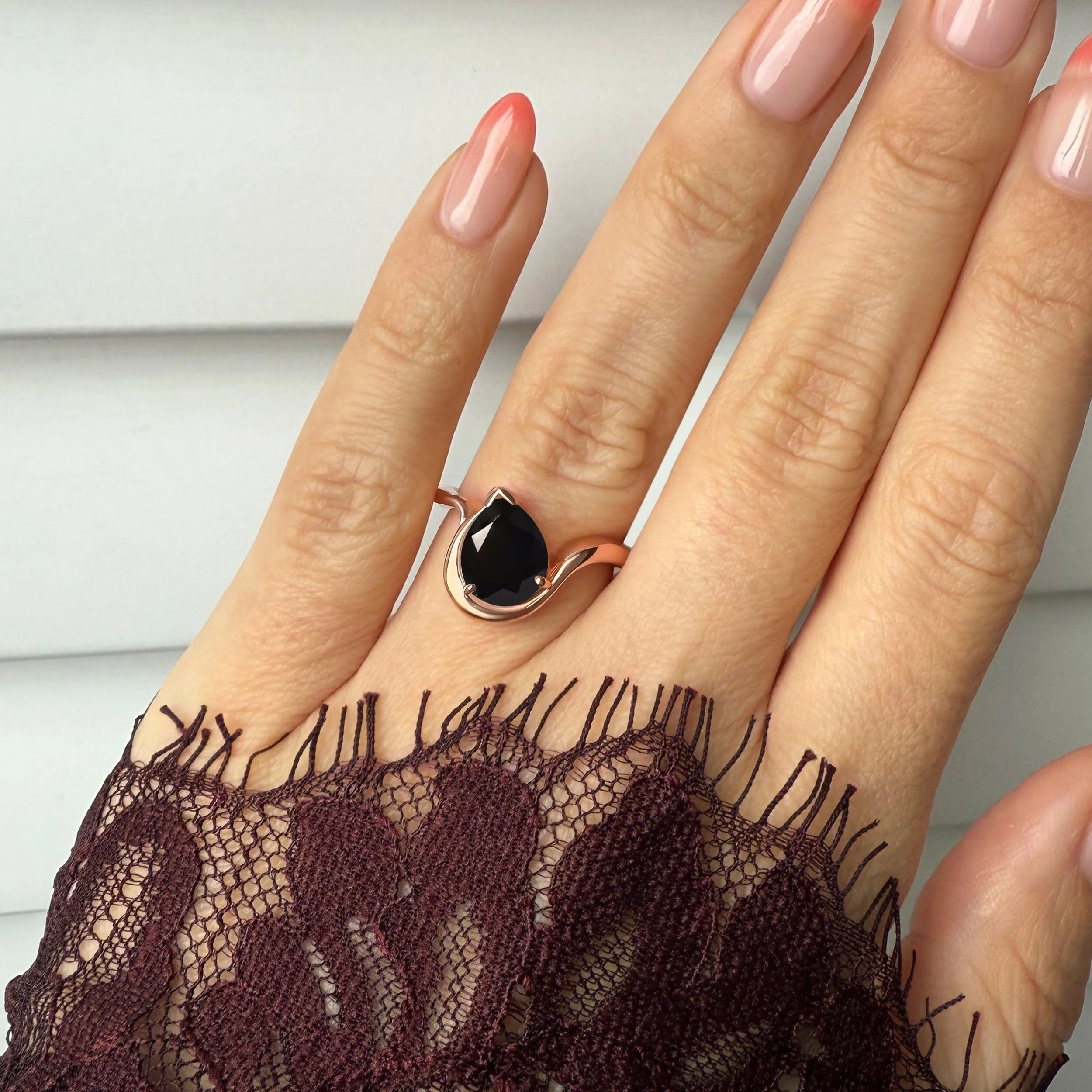 Black Obsidian Ring - Arc of Whisper - Image 5