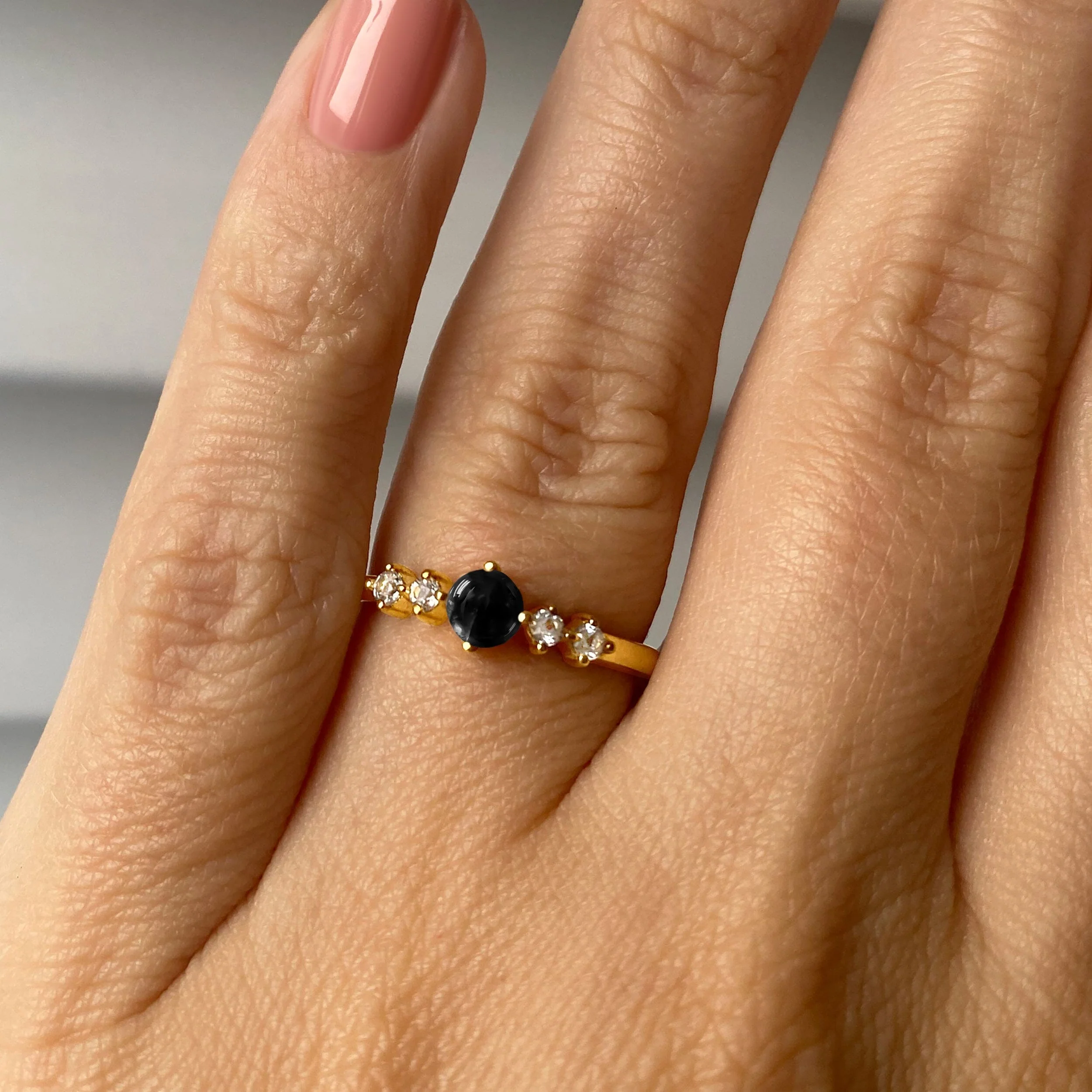 Black Obsidian Ring - Loveliness - Image 8