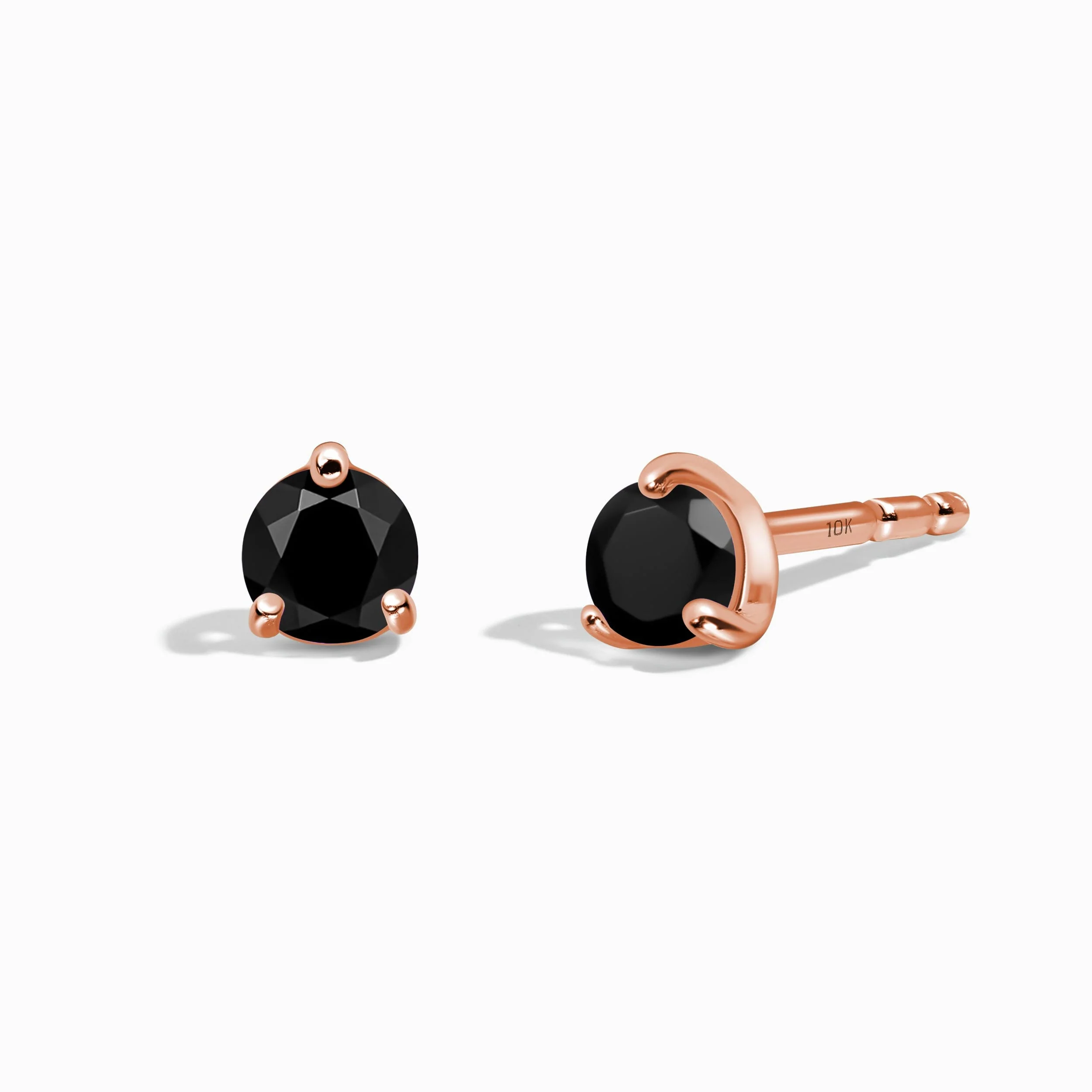 Black Onyx Round Studs - December Birthstone - Image 7