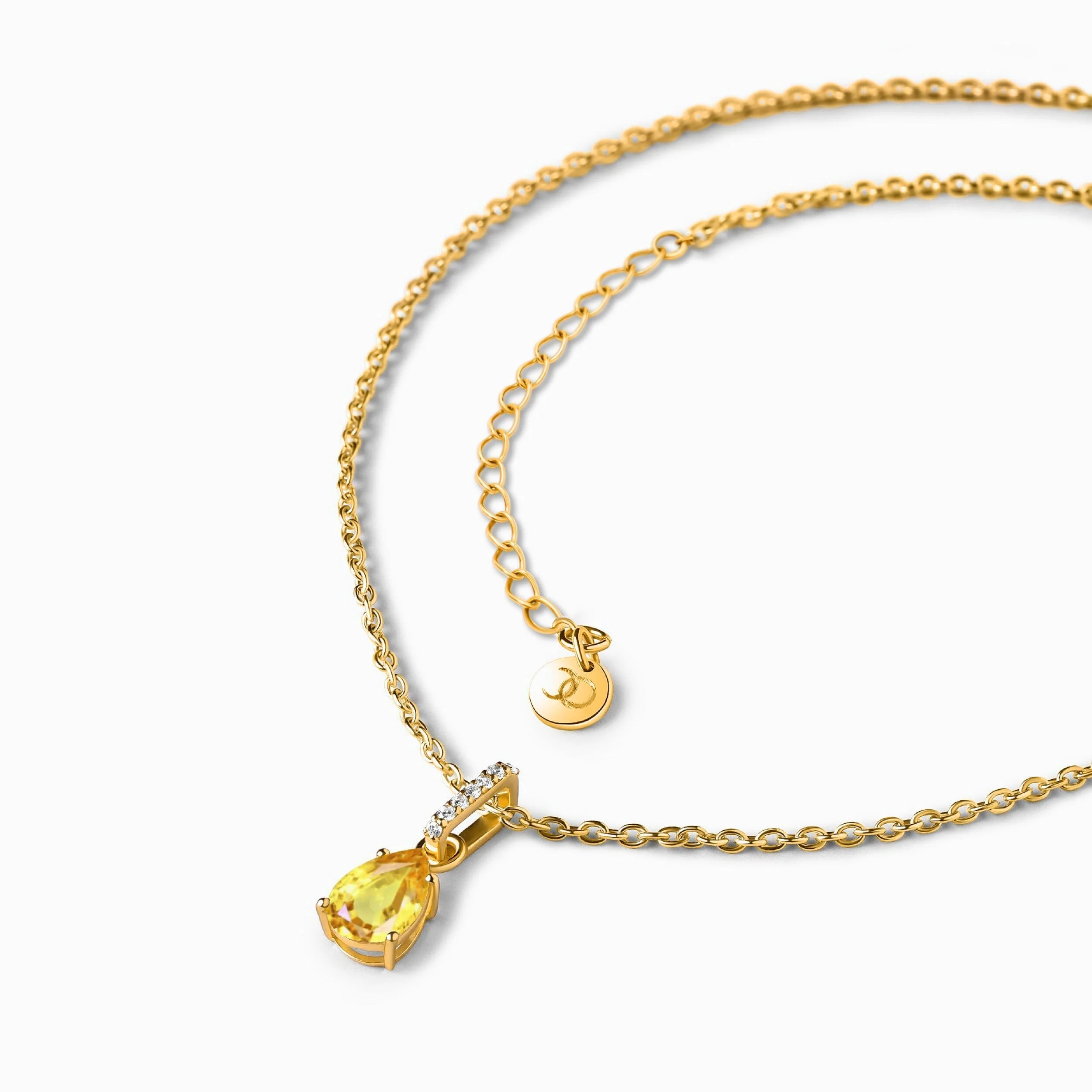 Citrine Necklace Sway - November Birthstone - Image 13