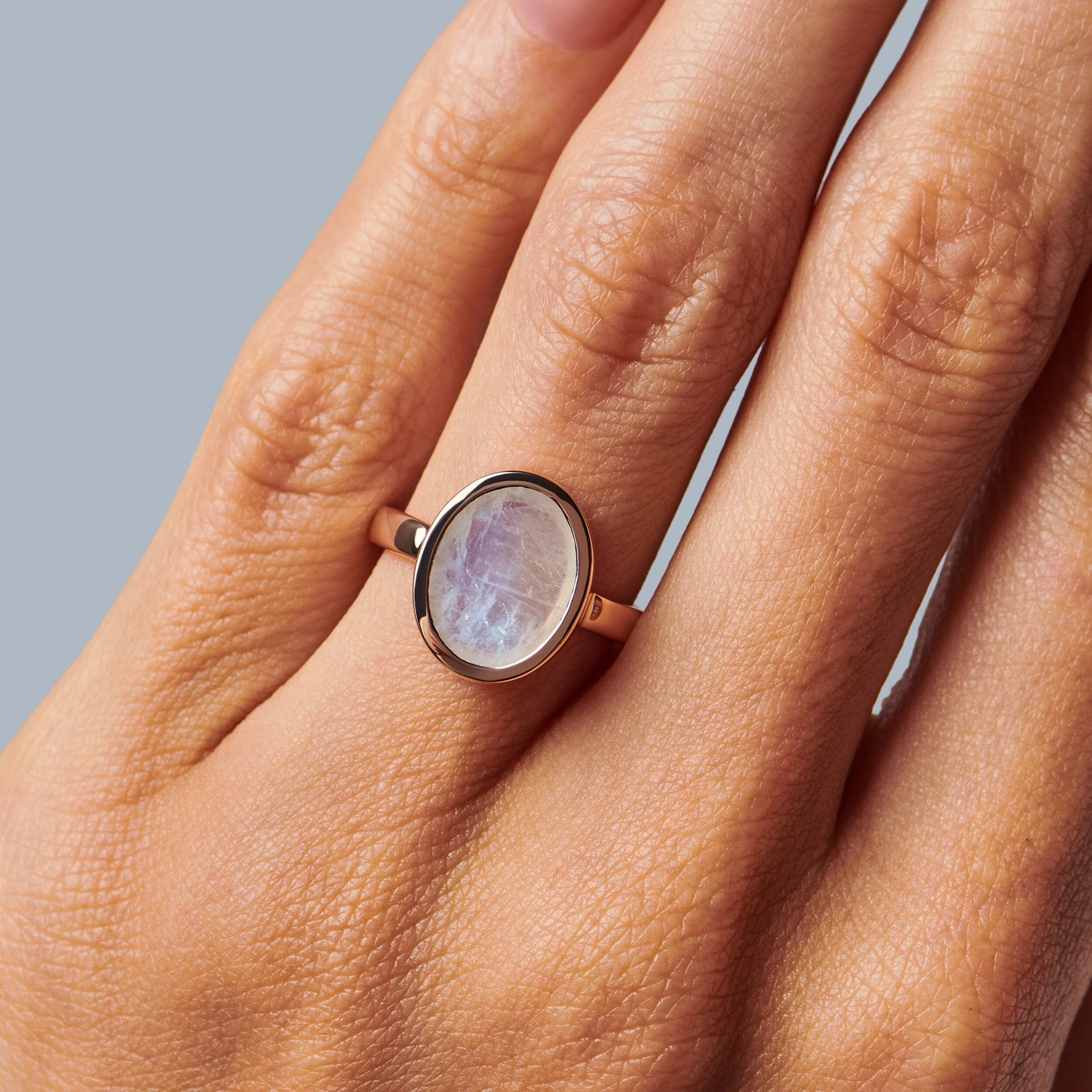 Crystal Ring - Enfolded Moonstone - Image 4