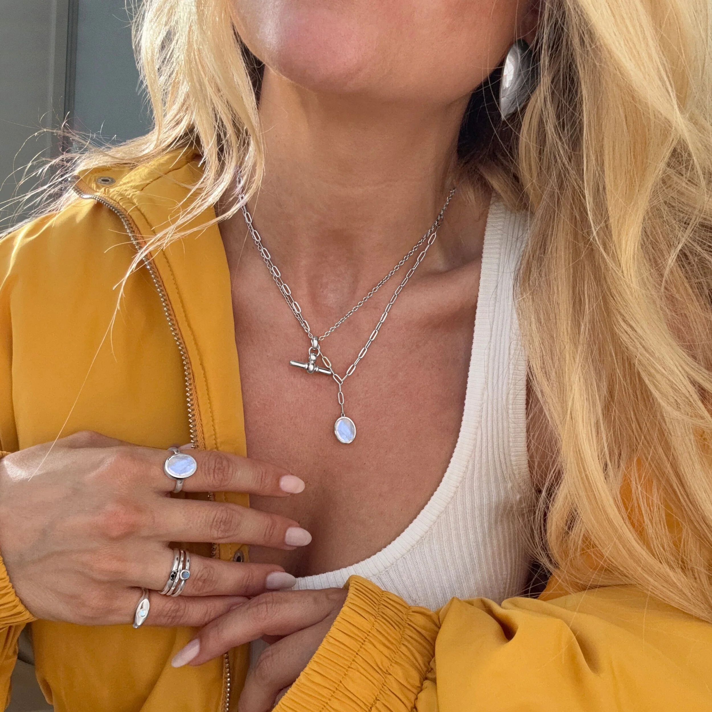 Crystal Ring - Enfolded Moonstone - Image 8