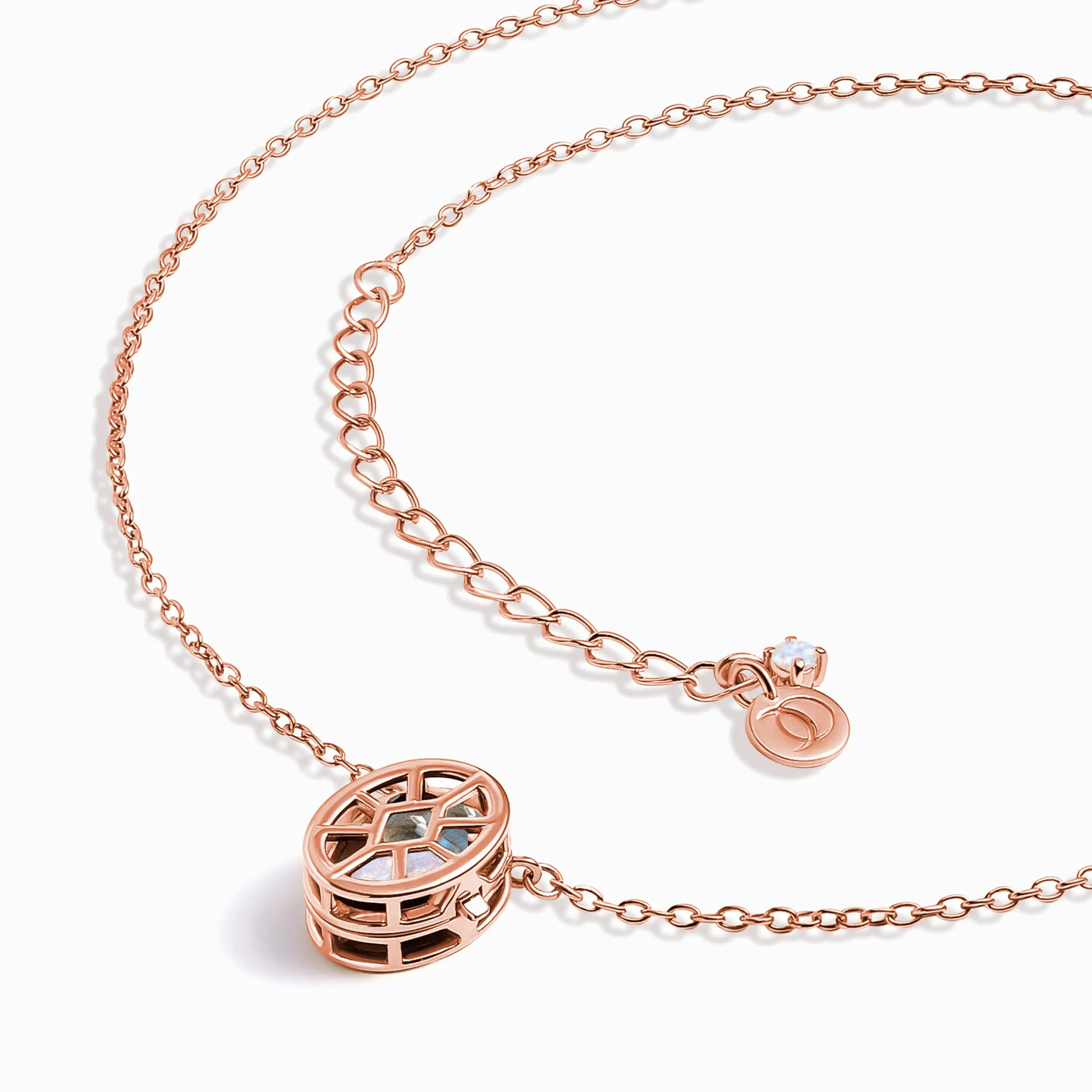 Dark Gradient Necklace – Motion Medicine Locket - Image 11