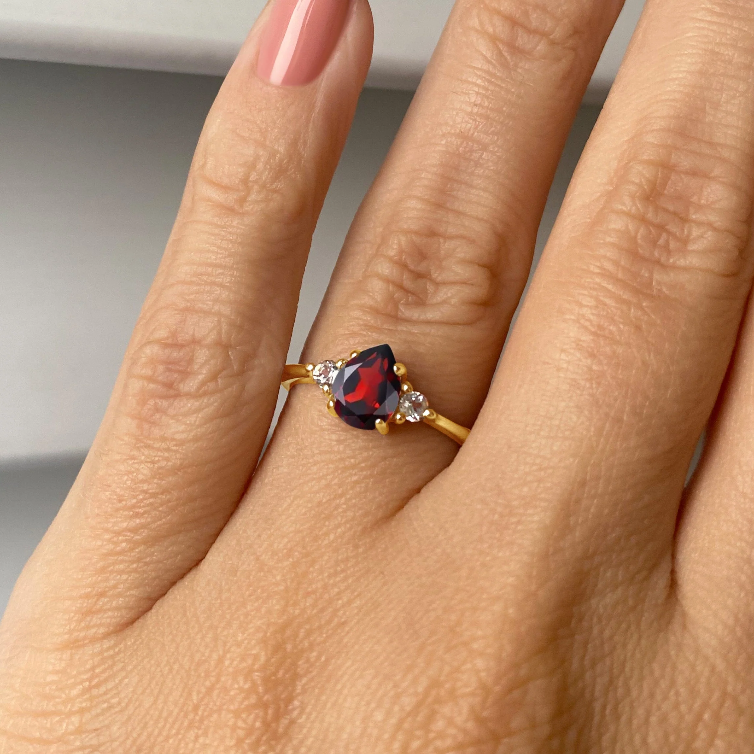 Garnet Ring - Lania - Image 6