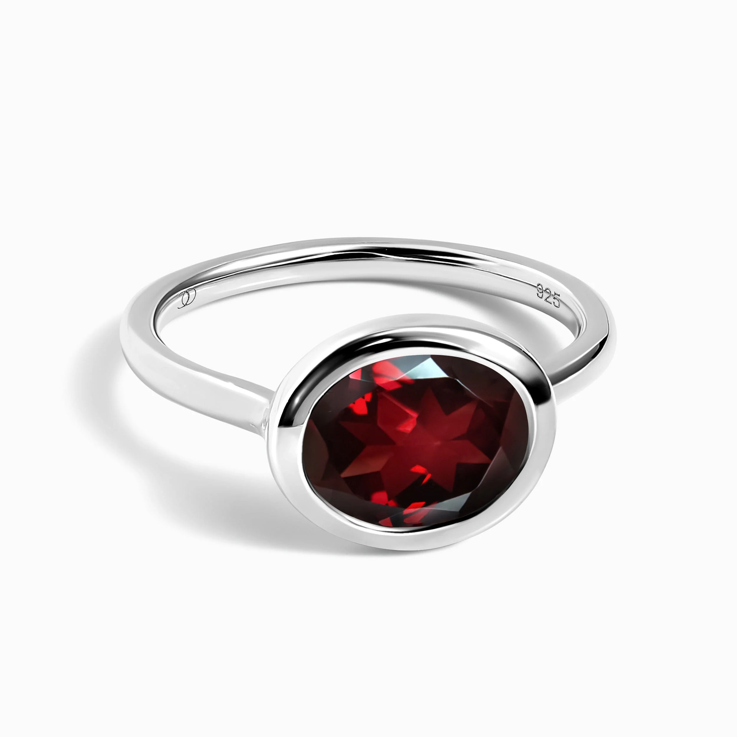 Garnet Skin Touch Ring - Feel the Passion - Image 2