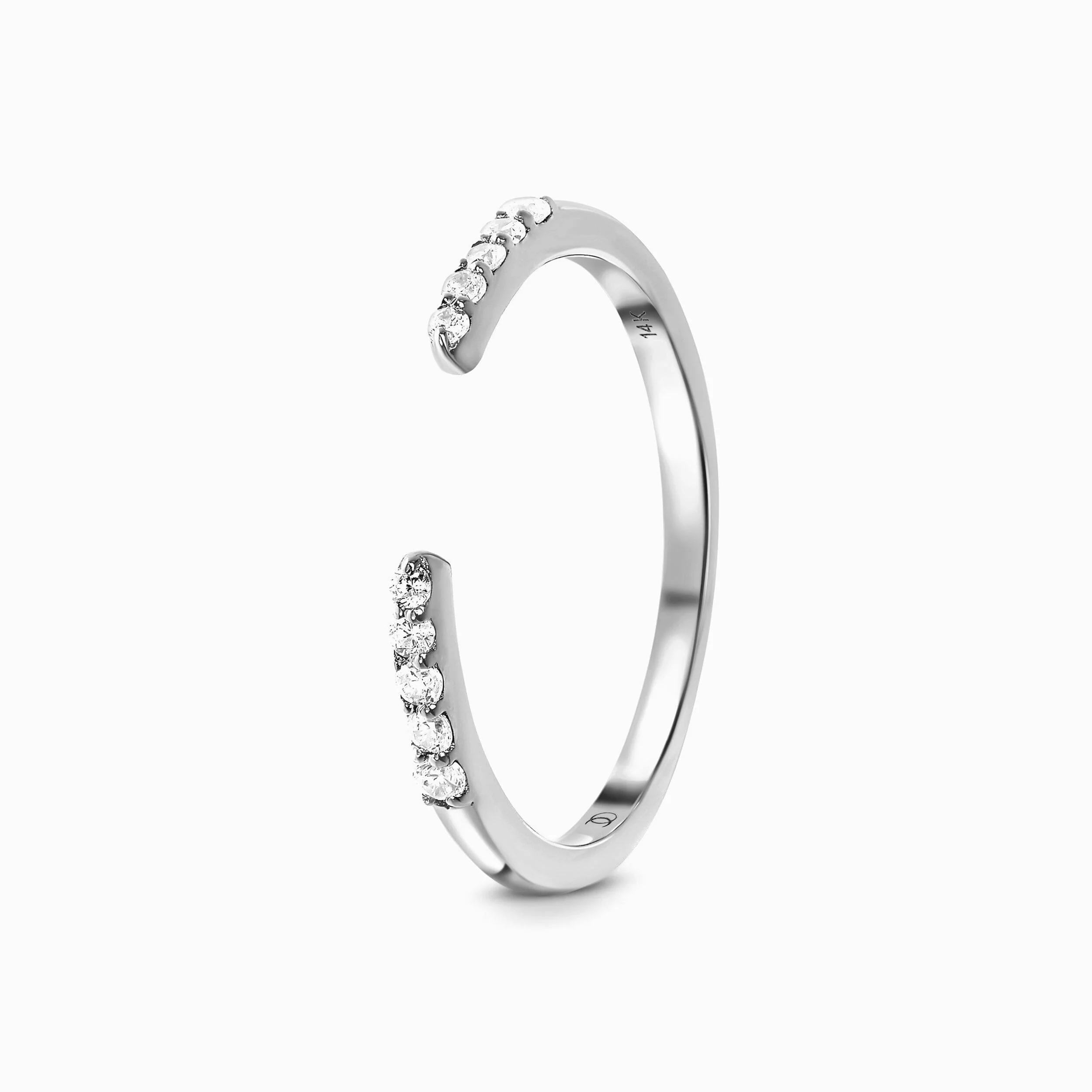 Lab Diamond Ring - Twinkling Band - Image 8