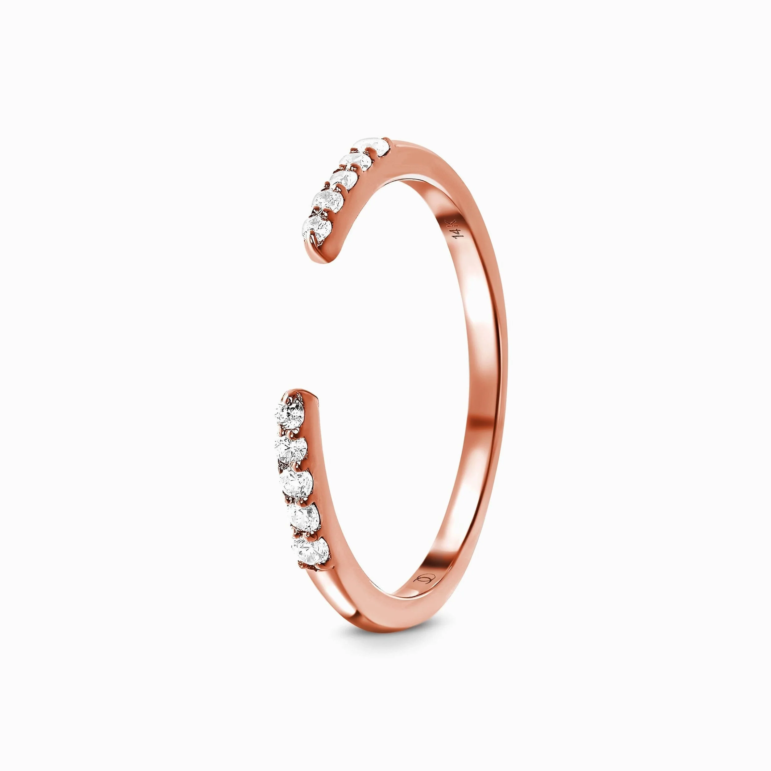 Lab Diamond Ring - Twinkling Band - Image 9