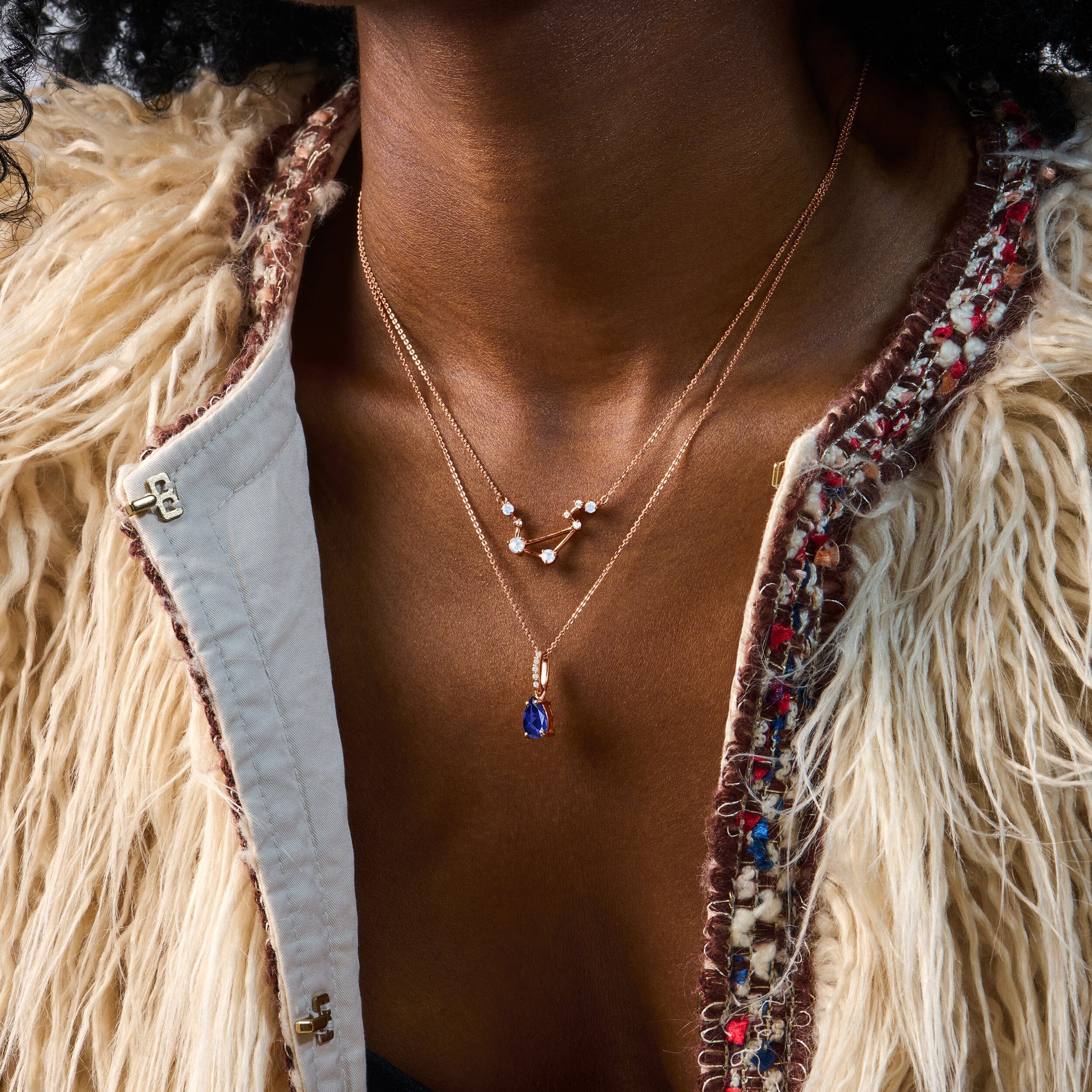 Blue Sapphire Necklace Sway - September Birthstone - Image 11