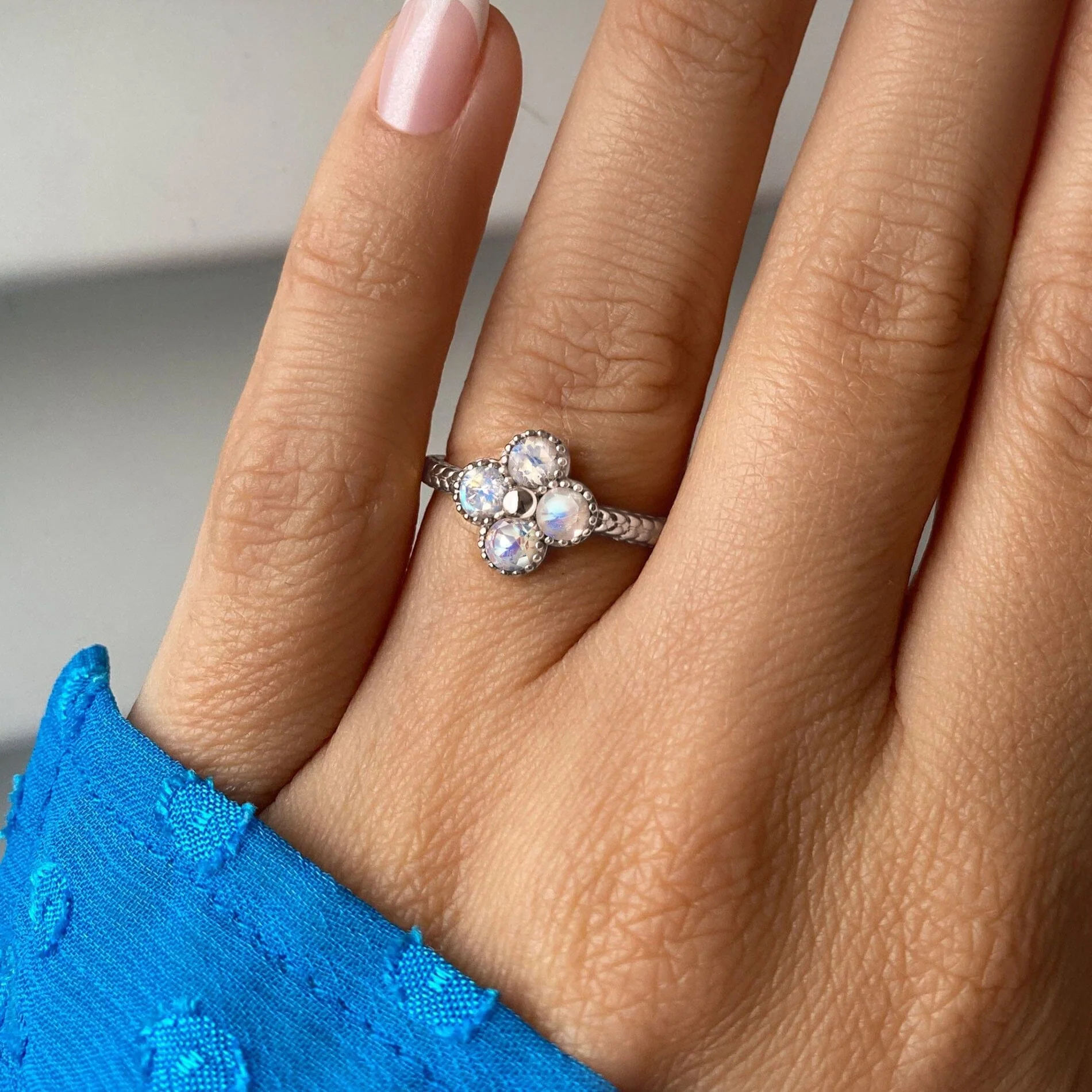 Lucky Me Ring - Moonstone - Image 2