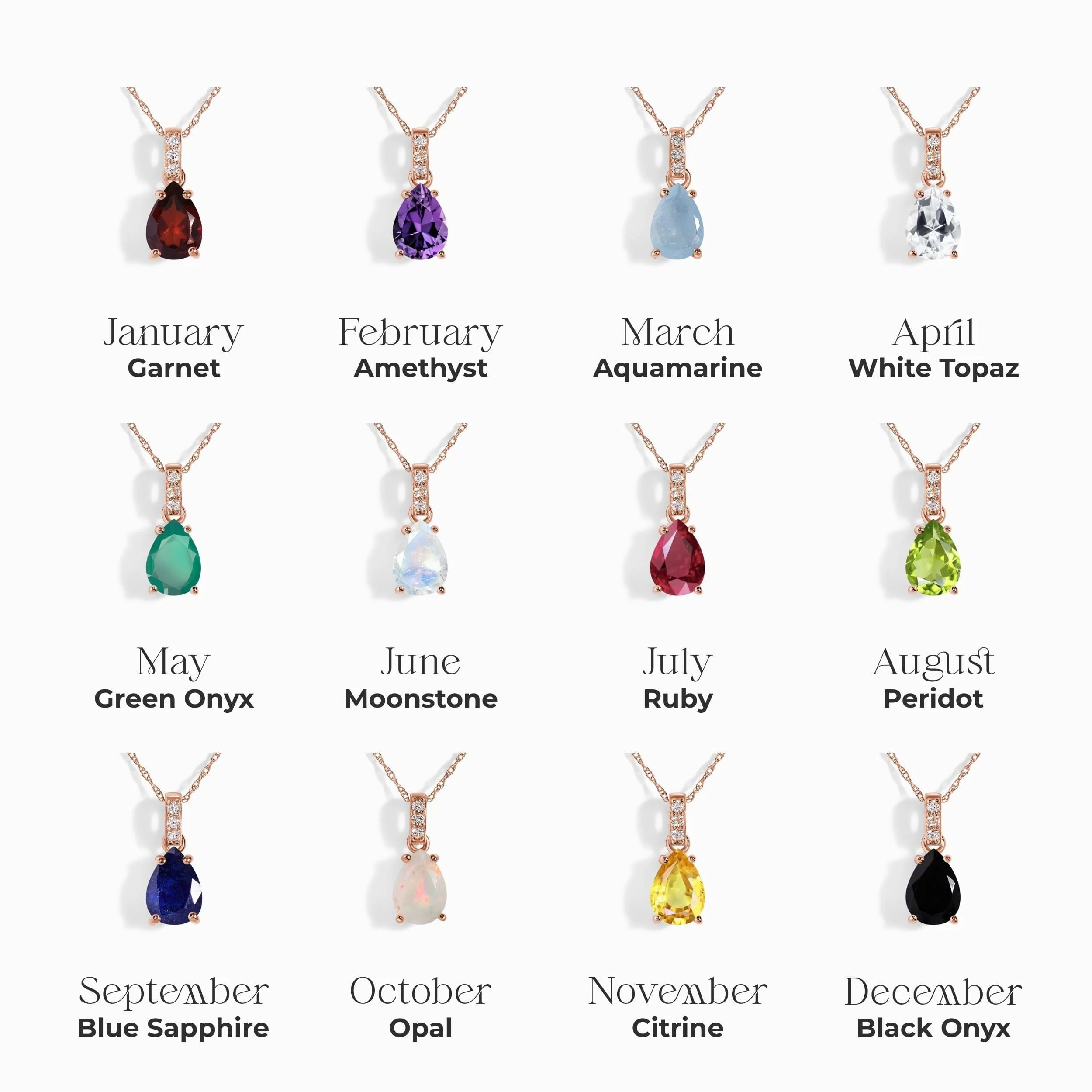 Moonstone Diamond Necklace Sway - June Birthstone - Image 12