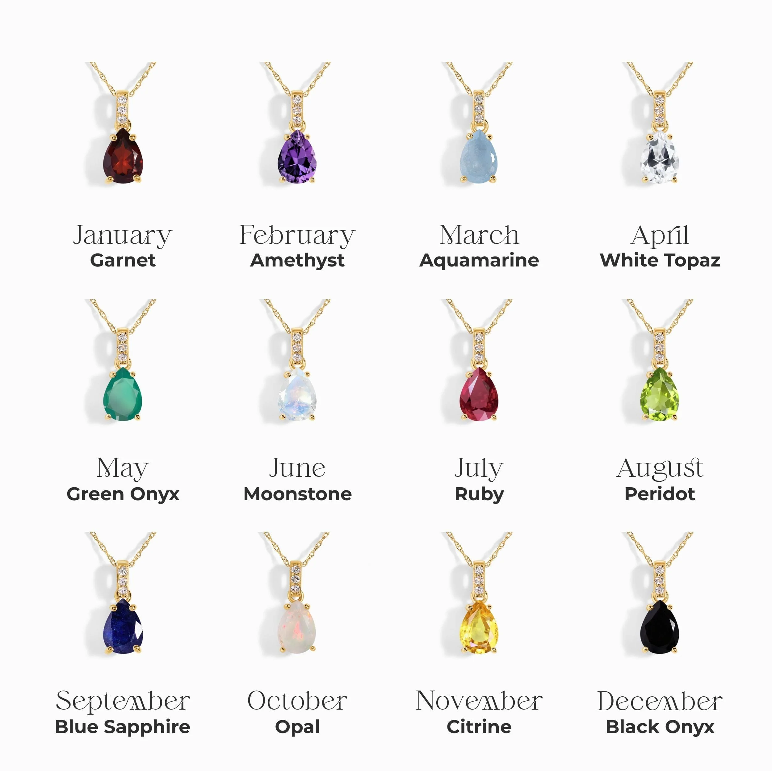 Moonstone Diamond Necklace Sway - June Birthstone - Image 15