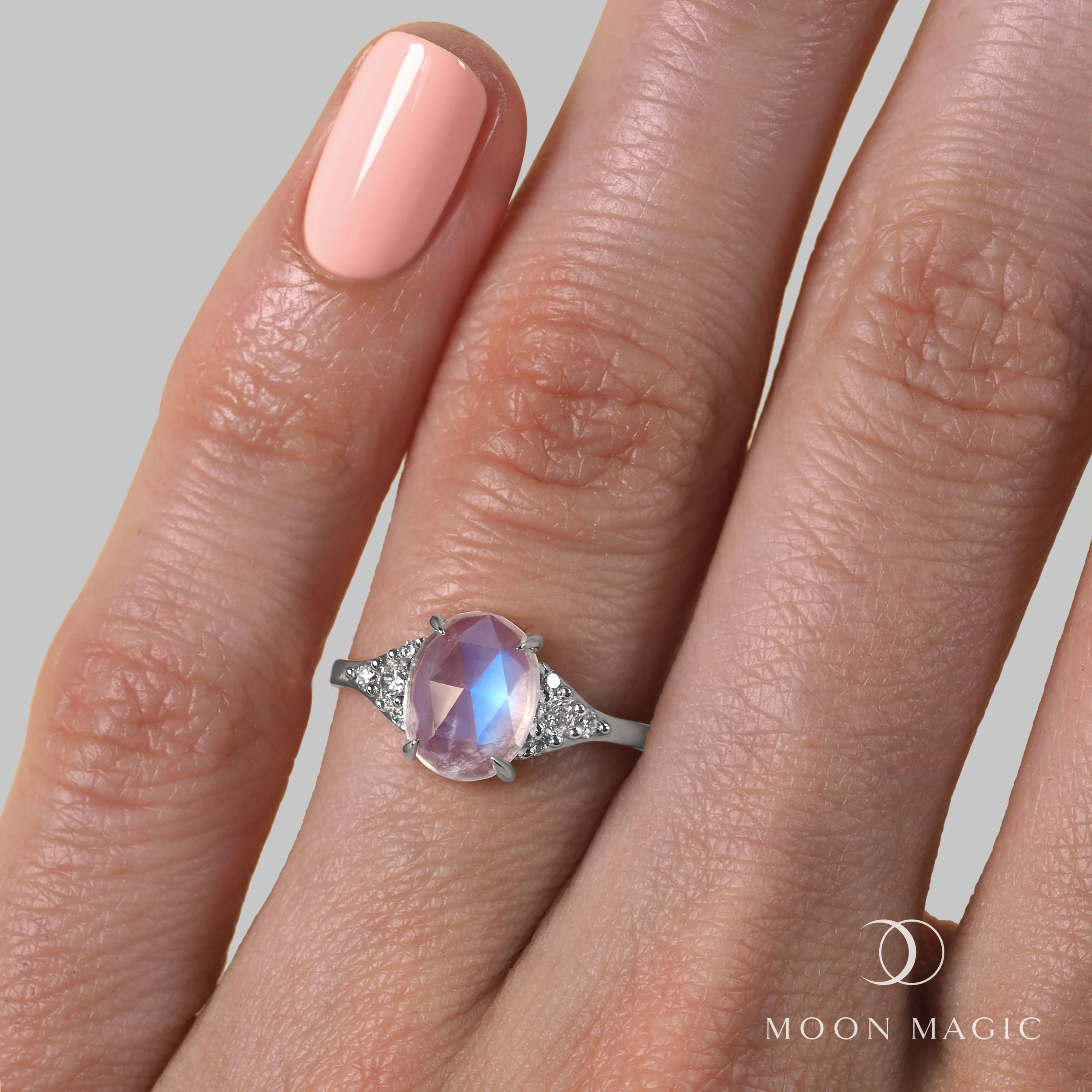 Moonstone Diamond Ring - Forever You - Image 2
