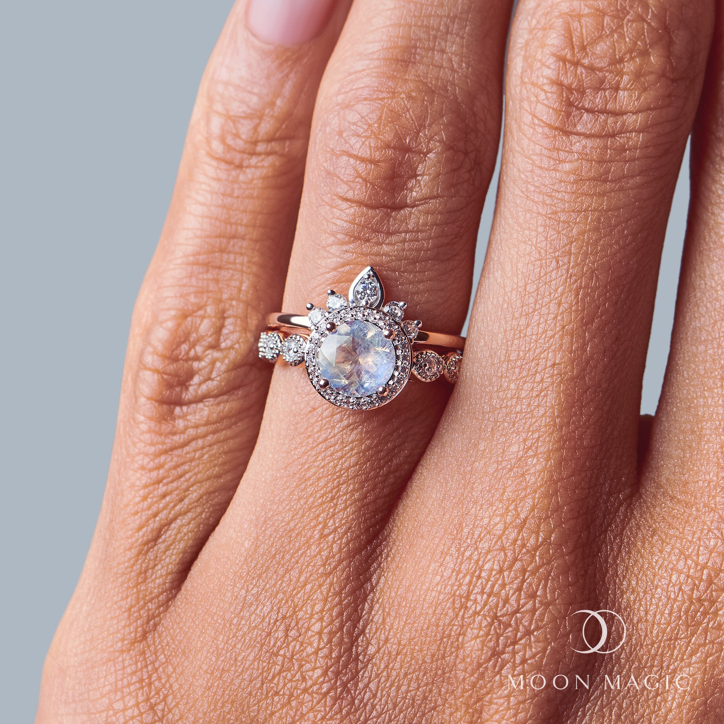 Moonstone Diamond Ring - Soulmate - Image 9