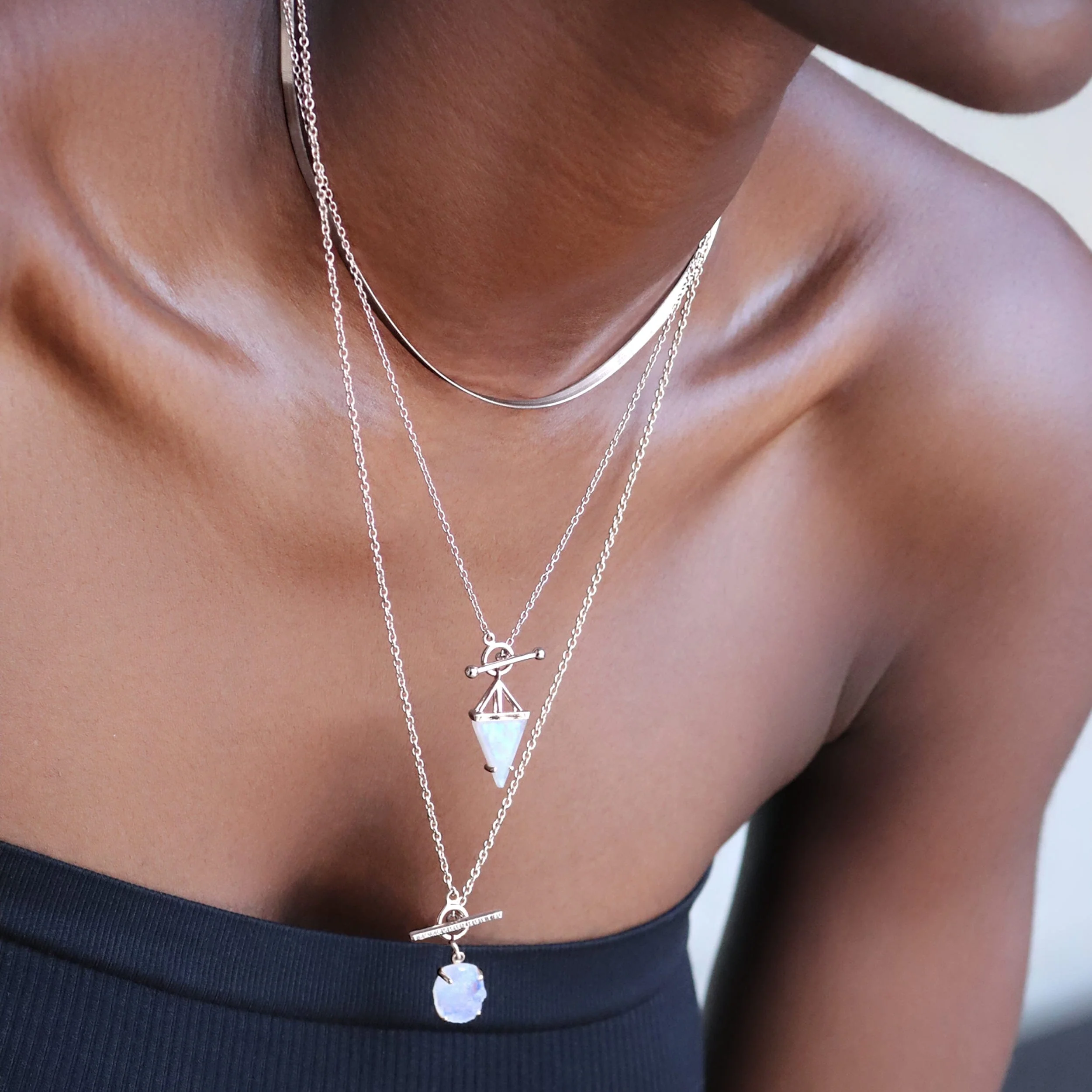 Moonstone Necklace - Heroine T-Lock - Image 15