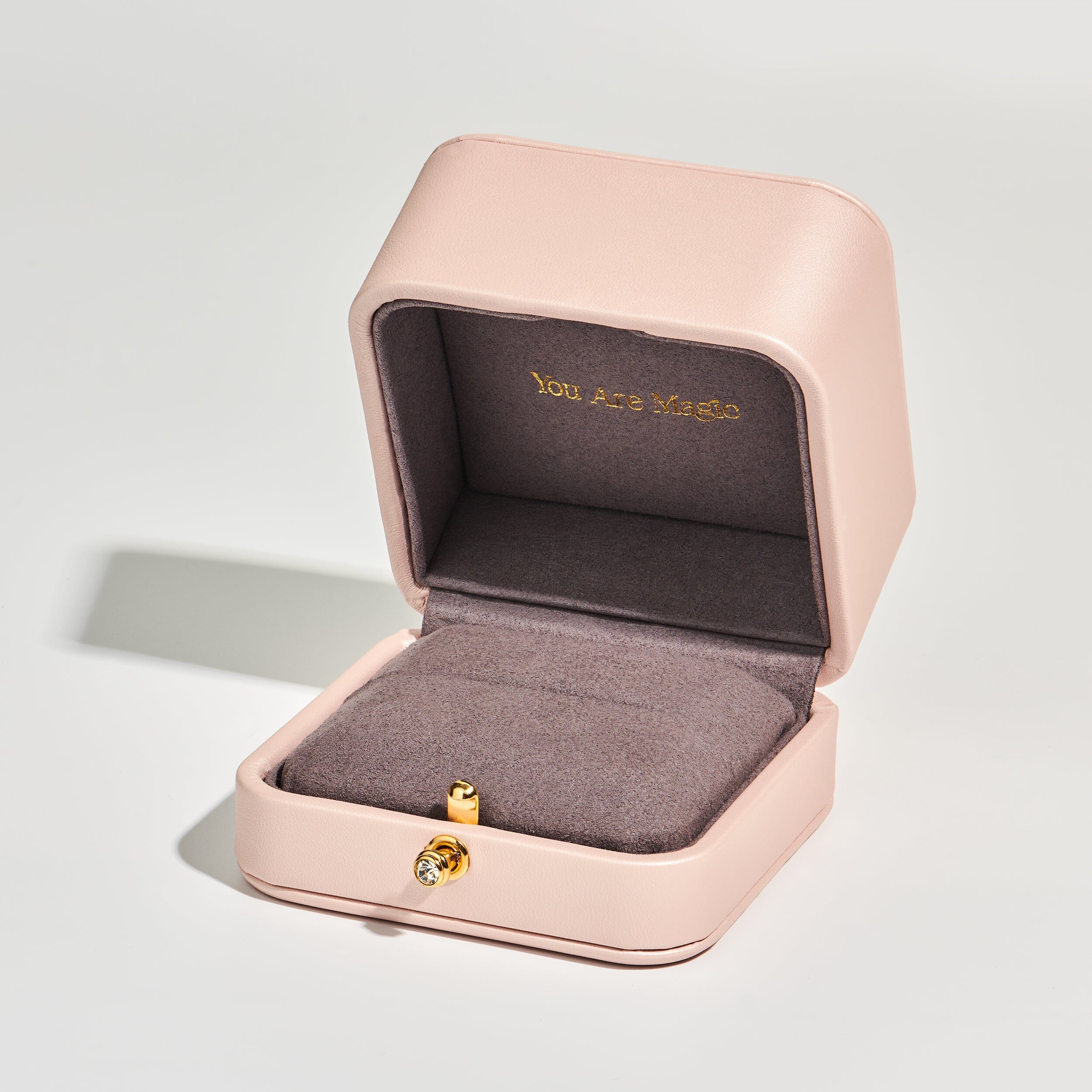 Moonstone Lab Diamond Ring - Princess - Image 17