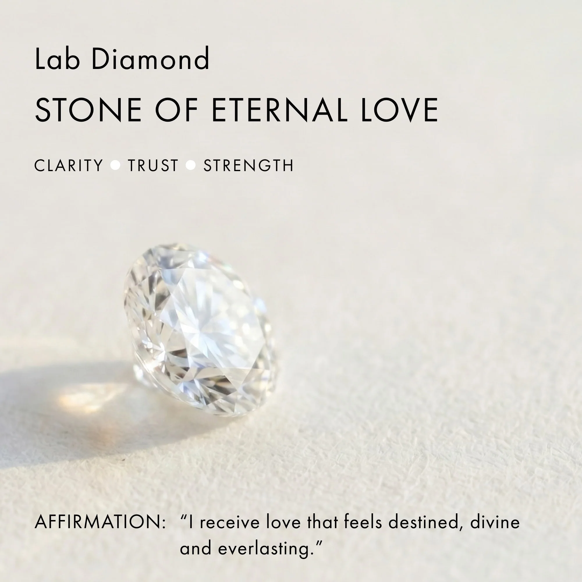 Lab Diamond Ring - Bonding Arc - Image 7