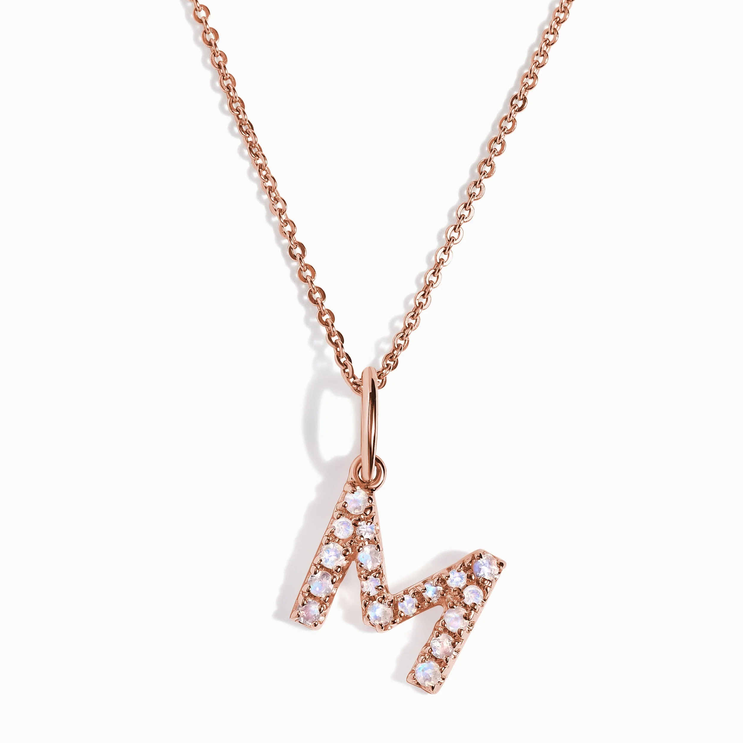 Moonstone Necklace - Alphabet - Image 25