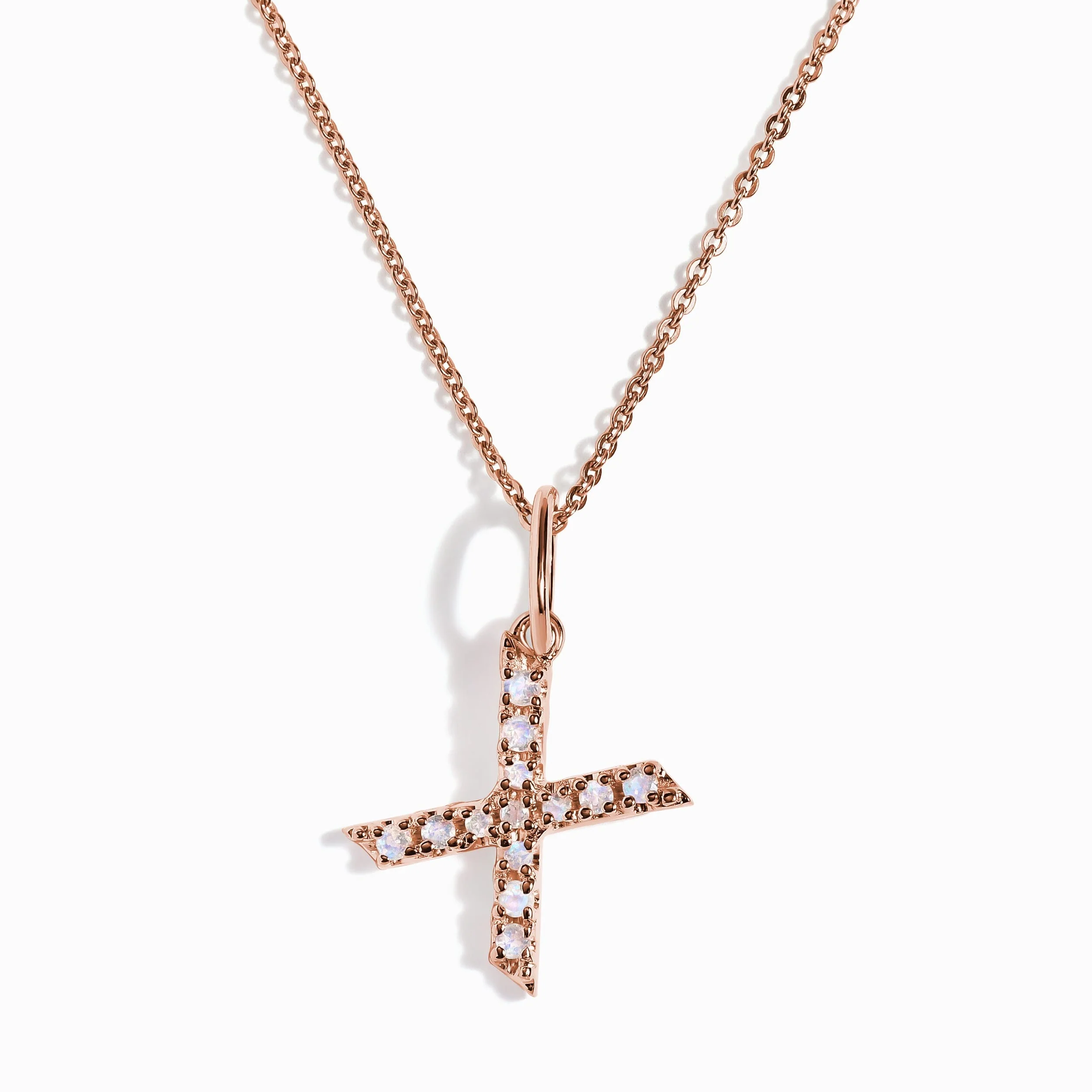 Moonstone Necklace - Alphabet - Image 47