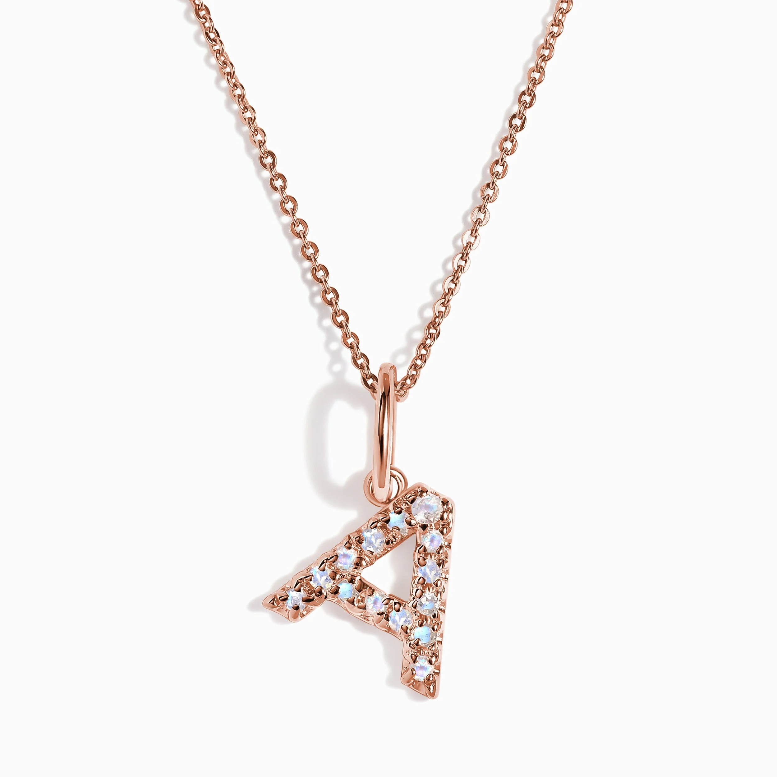 Moonstone Necklace - Alphabet - Image 54