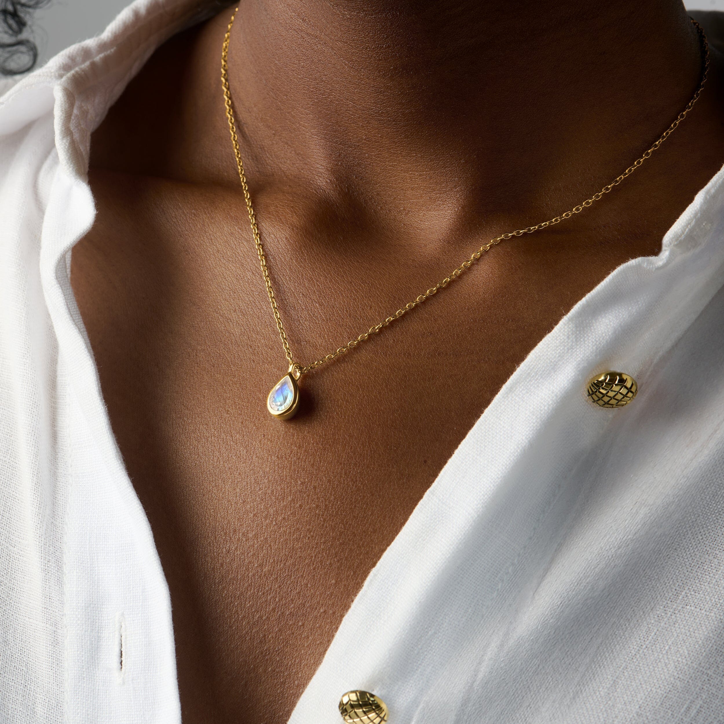 Moonstone Necklace - Hidden Heart - Image 16