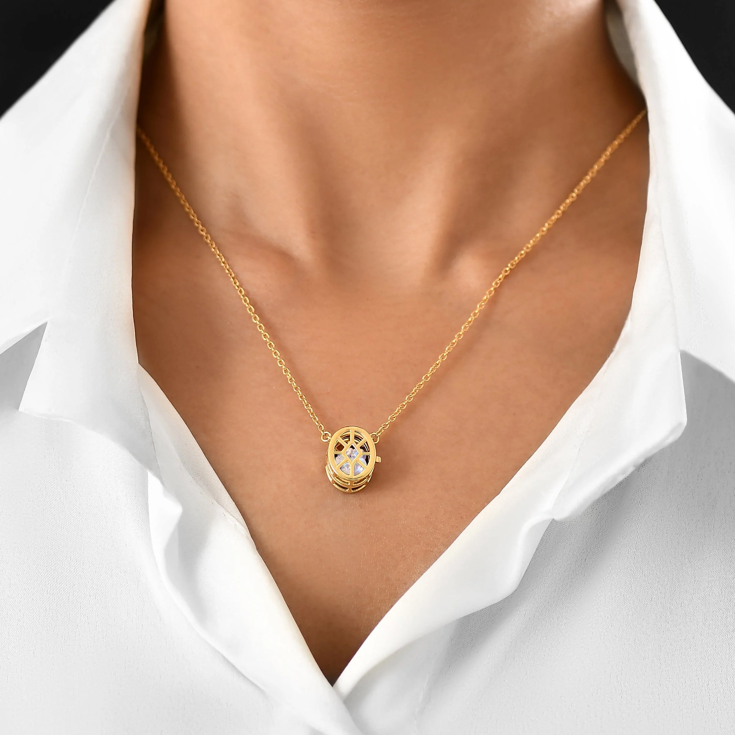 Moonstone Necklace - Motion Medicine Locket - Image 6