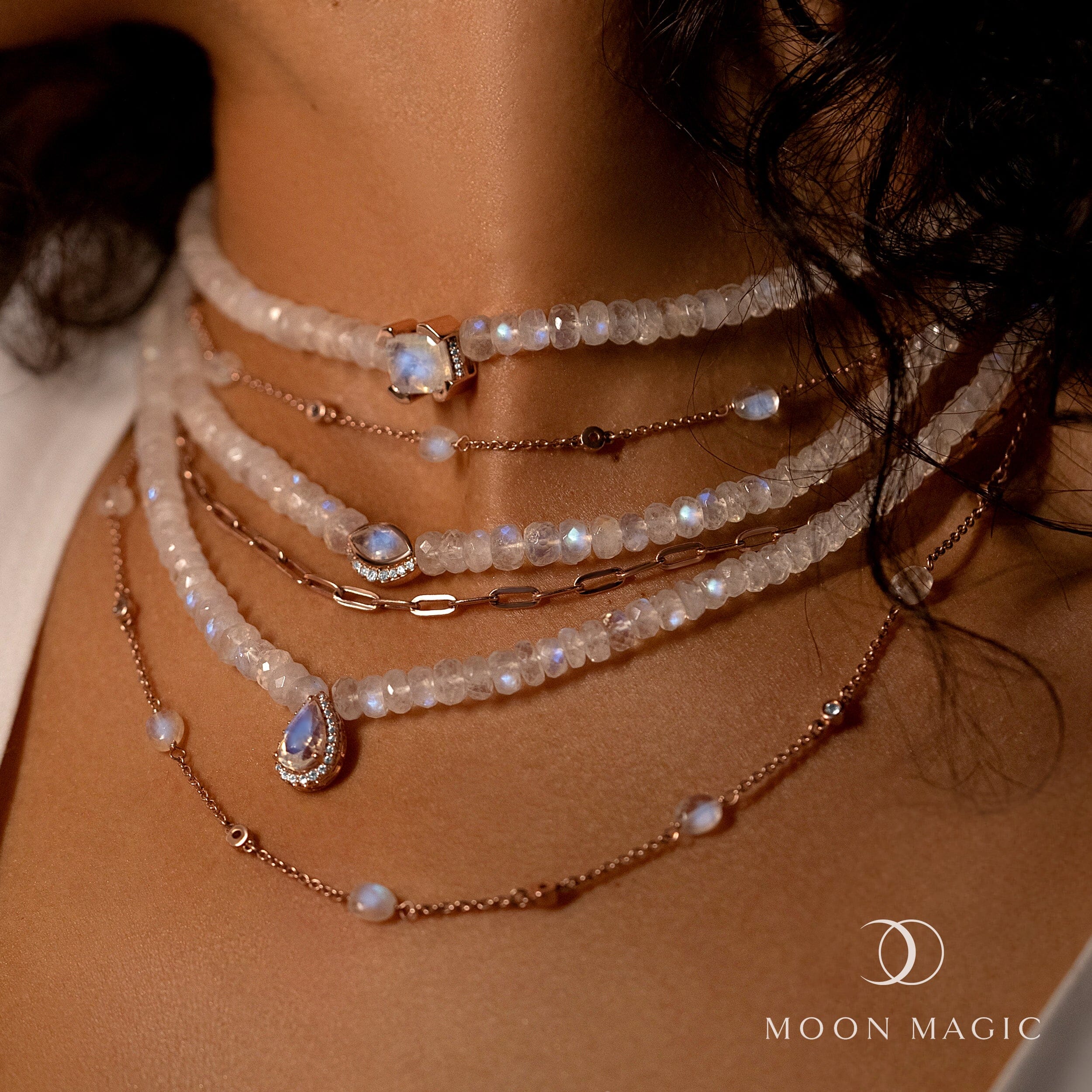 Moonstone Necklace - Wild Child - Image 10