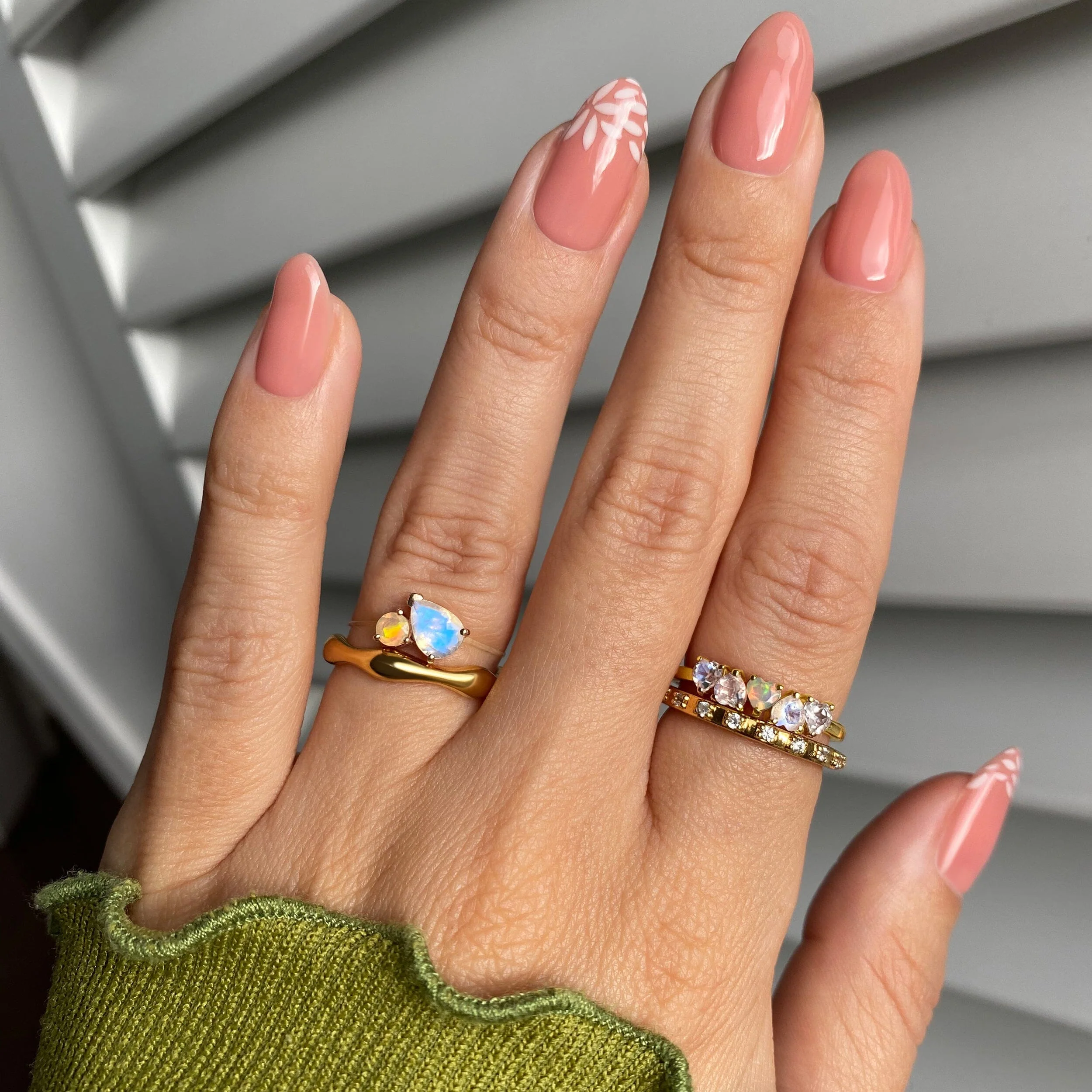 Moonstone Opal Ring - Crush On You - Image 9
