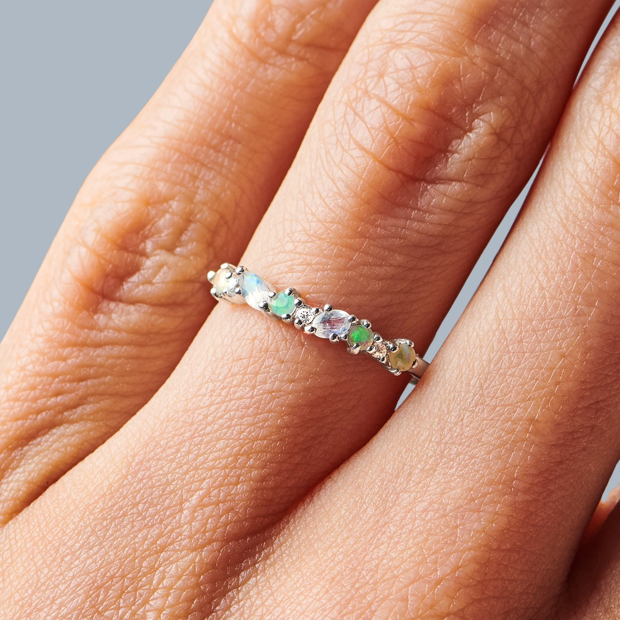 Moonstone Opal Ring - Grace - Image 25