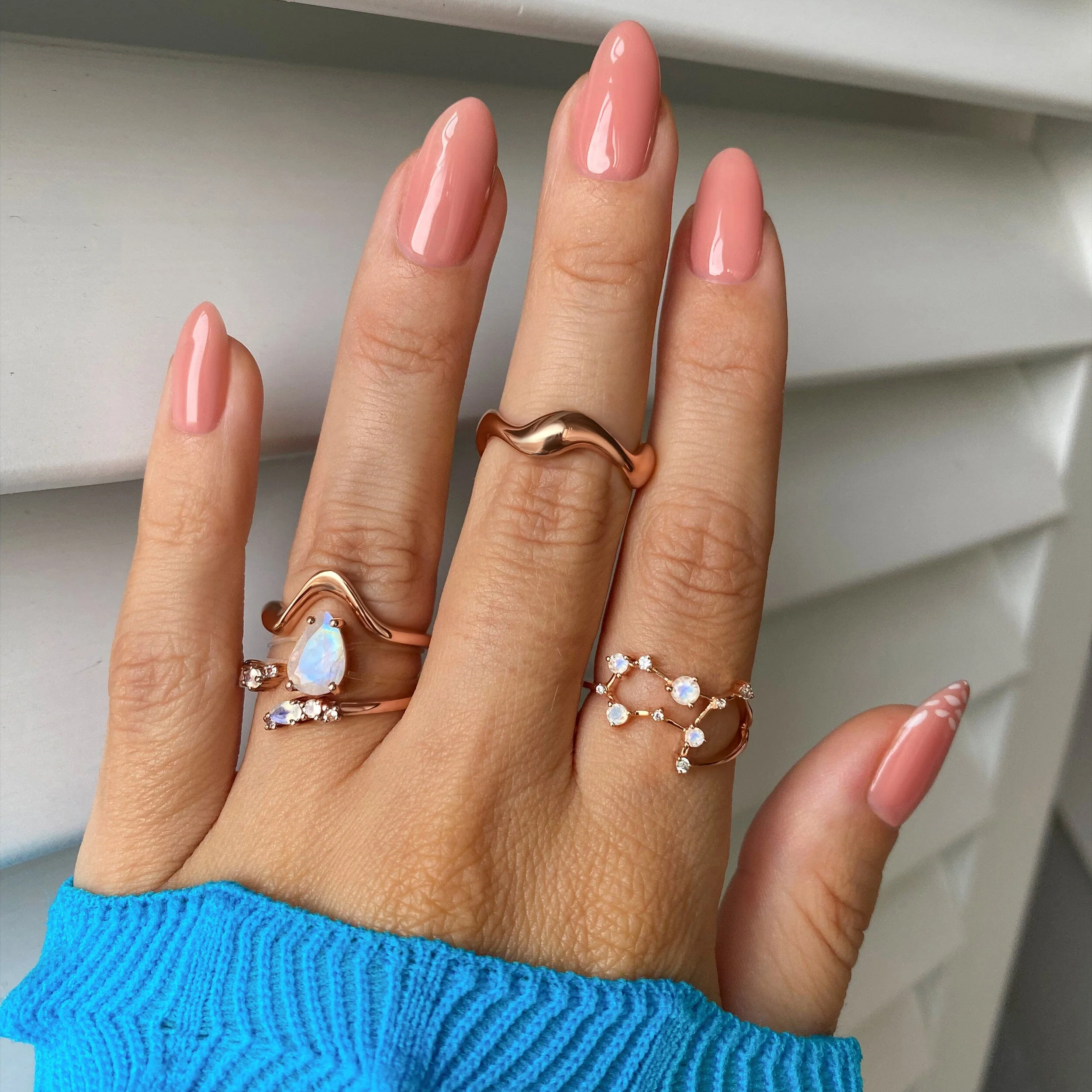 Moonstone Ring Floating - Sway - Image 6