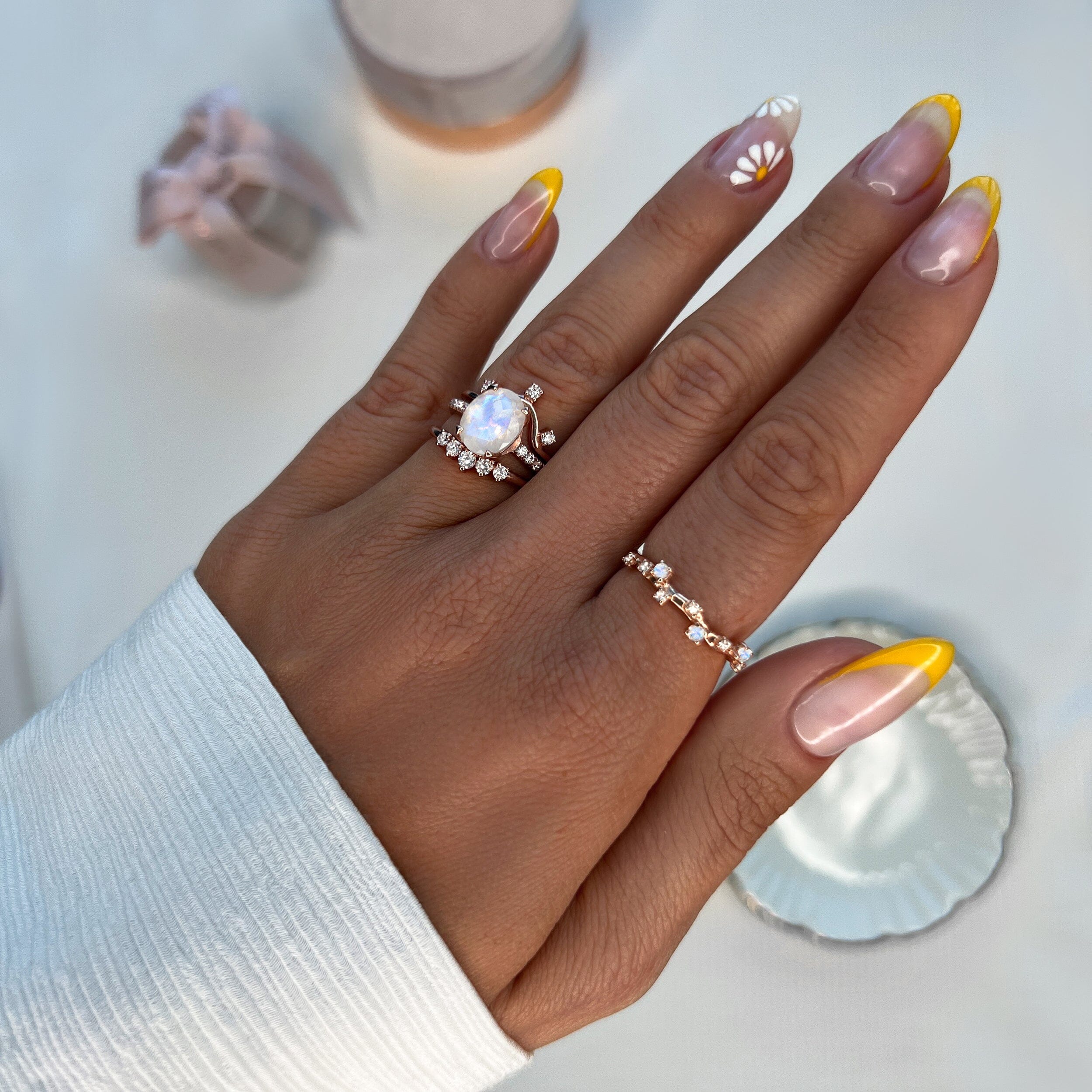 Moonstone Ring - Harlow - Image 17