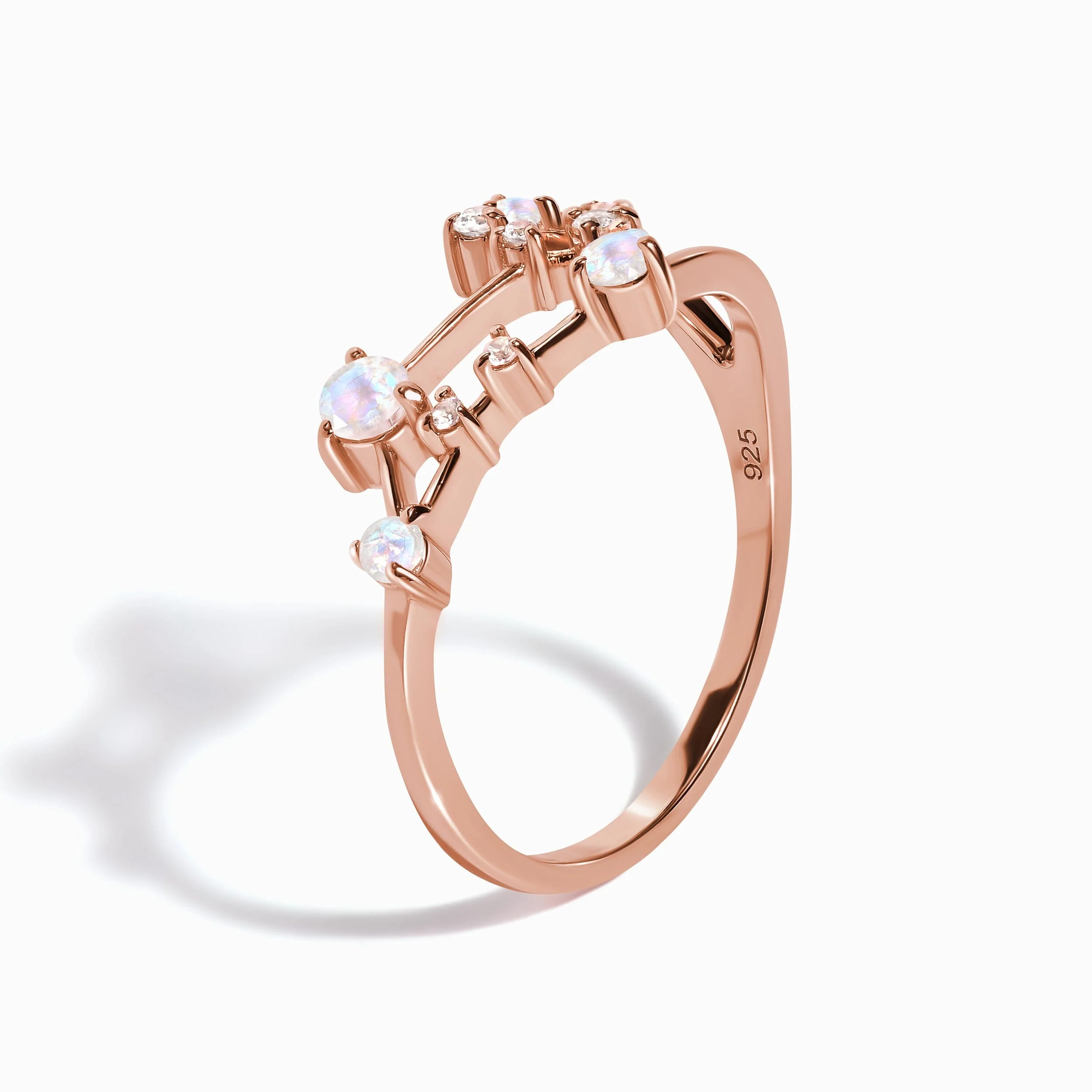 Moonstone Ring - Leo Zodiac Constellation - Image 16