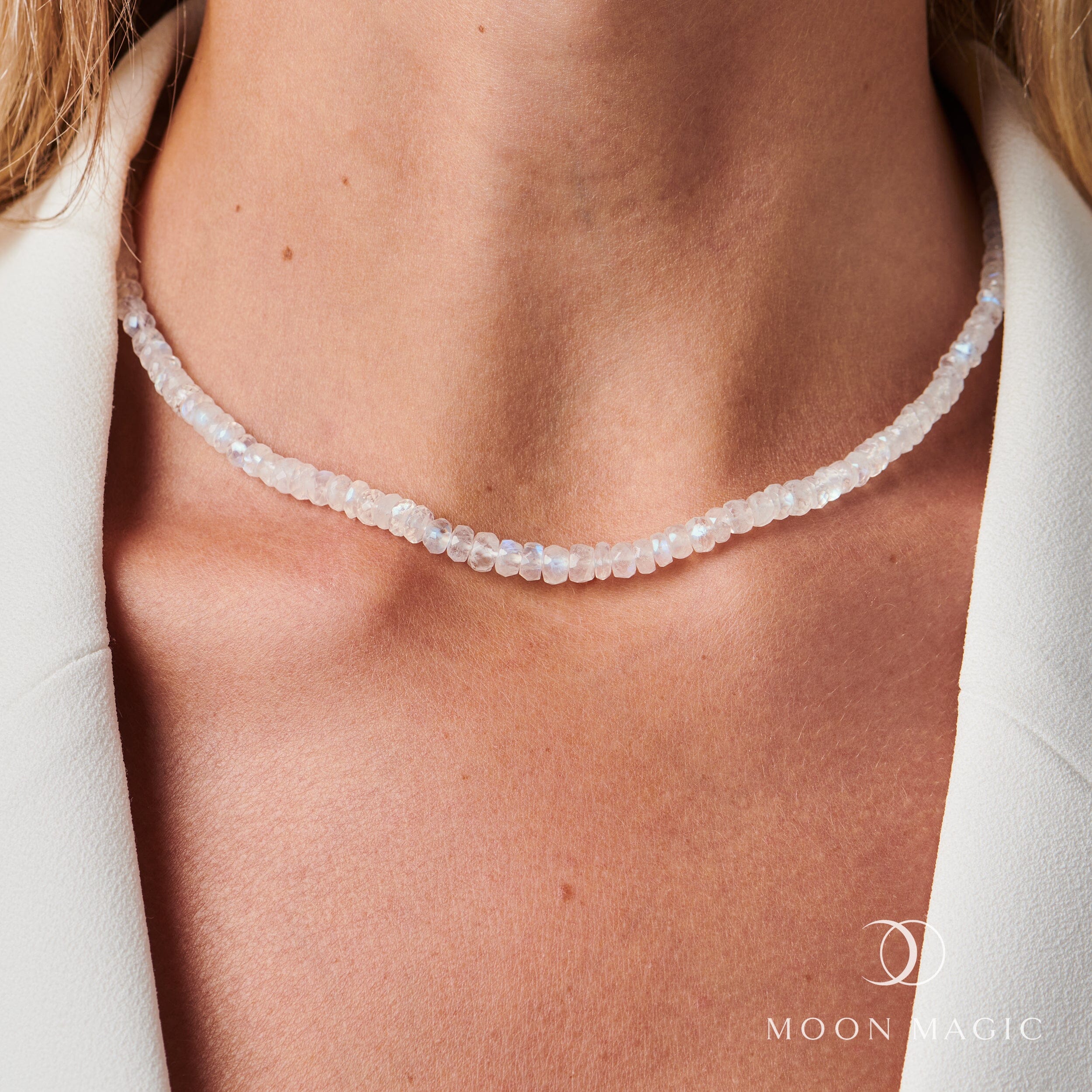 Beads Necklace - Moonstone - Image 6