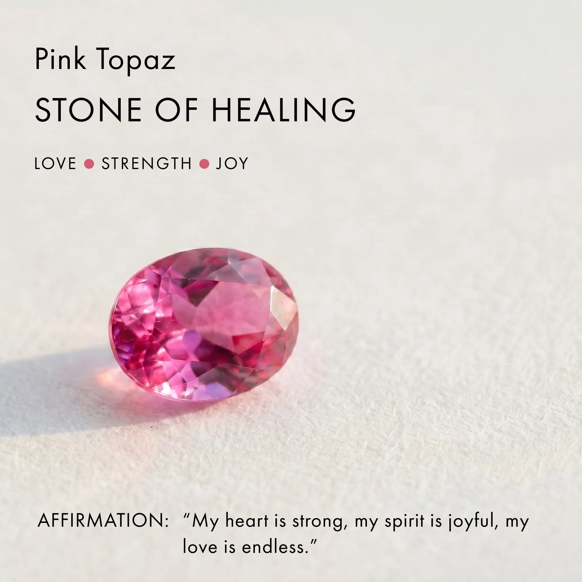 Pink Topaz Garnet Earrings - Orion - Image 7
