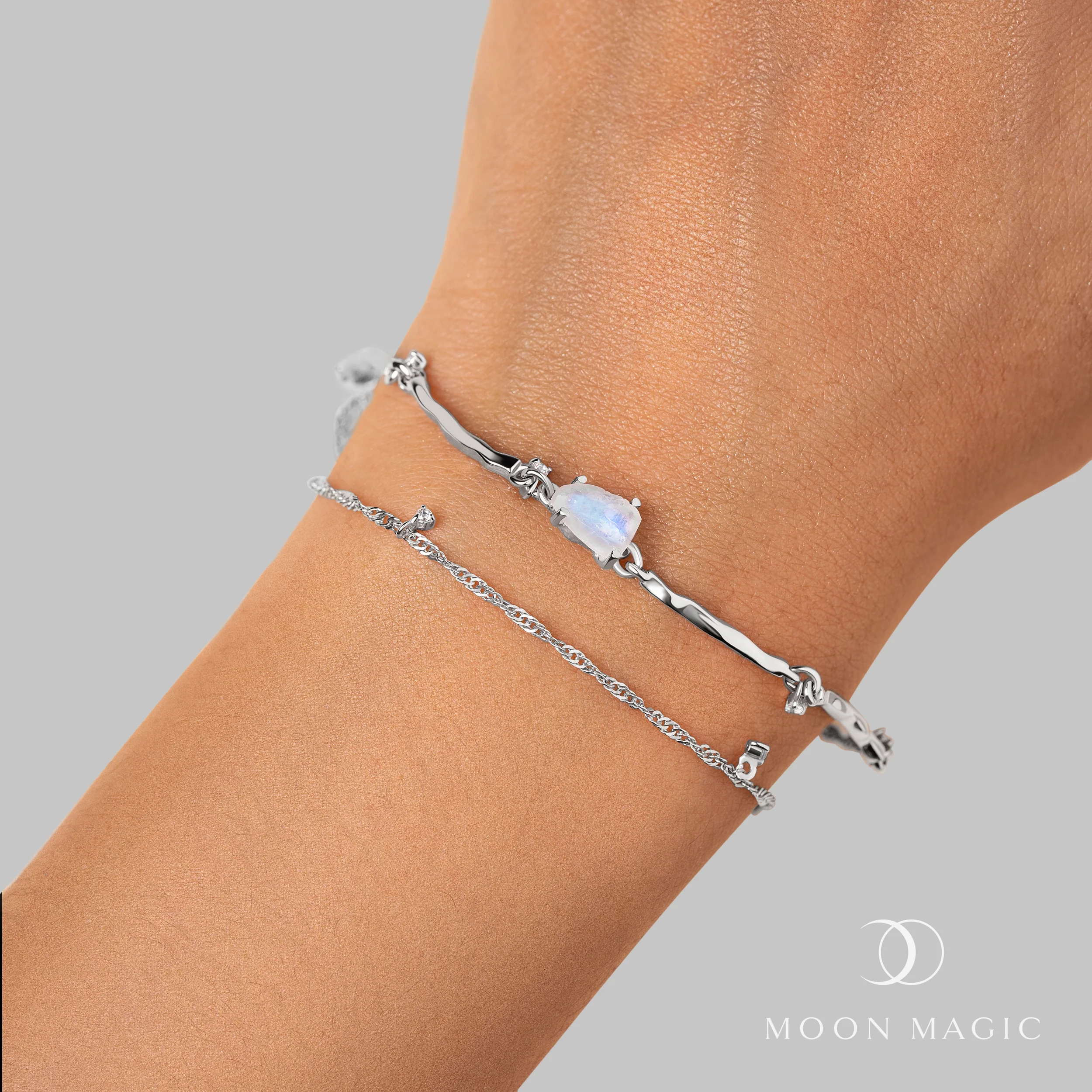 Raw Crystal Bracelet - Flow - Image 2