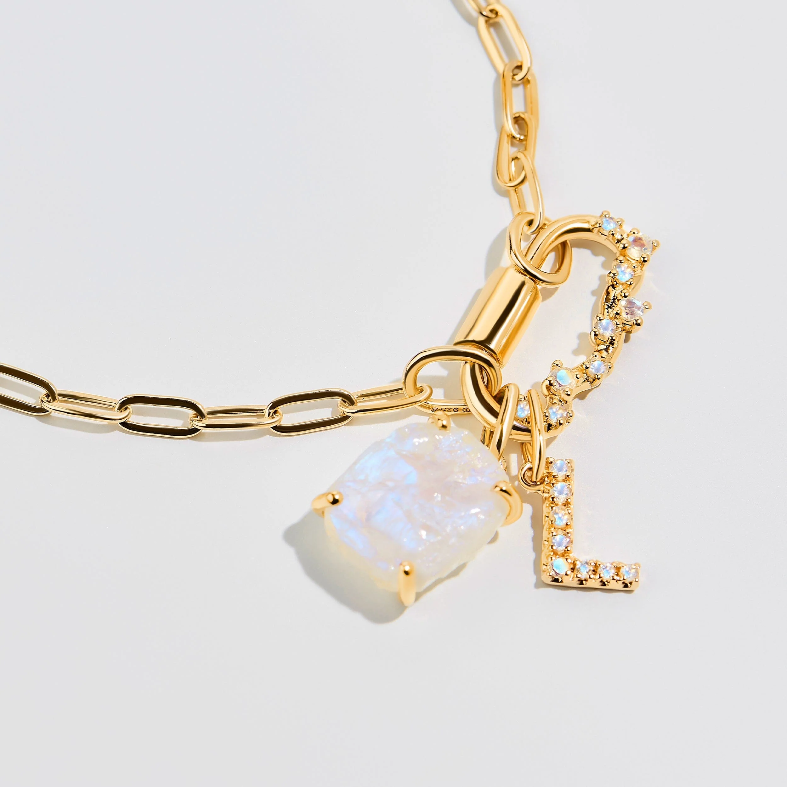 Raw Crystal Charm - Moonstone - Image 9