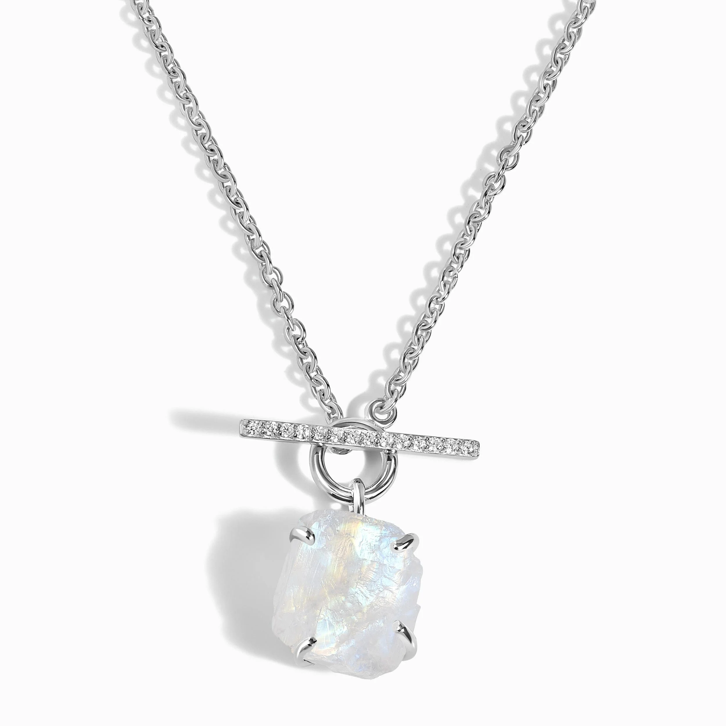 Raw Crystal Necklace - T-Lock