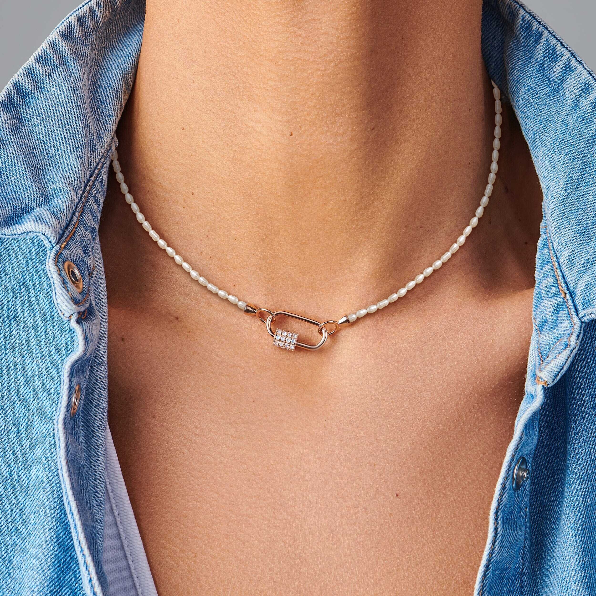 Rice Pearl Chain - Ready To Lock - Image 4