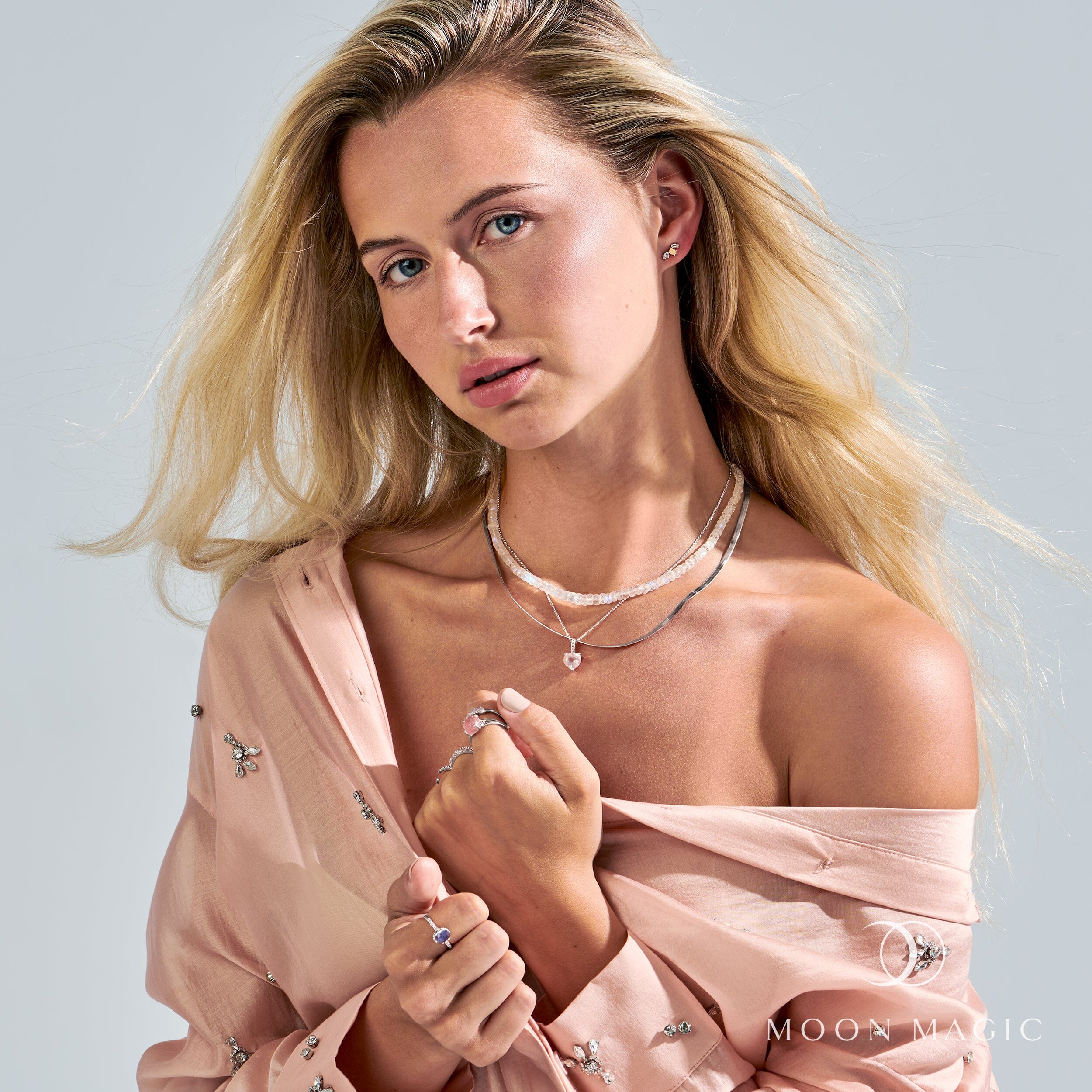 Rose Quartz Necklace - By Your Side - Image 8